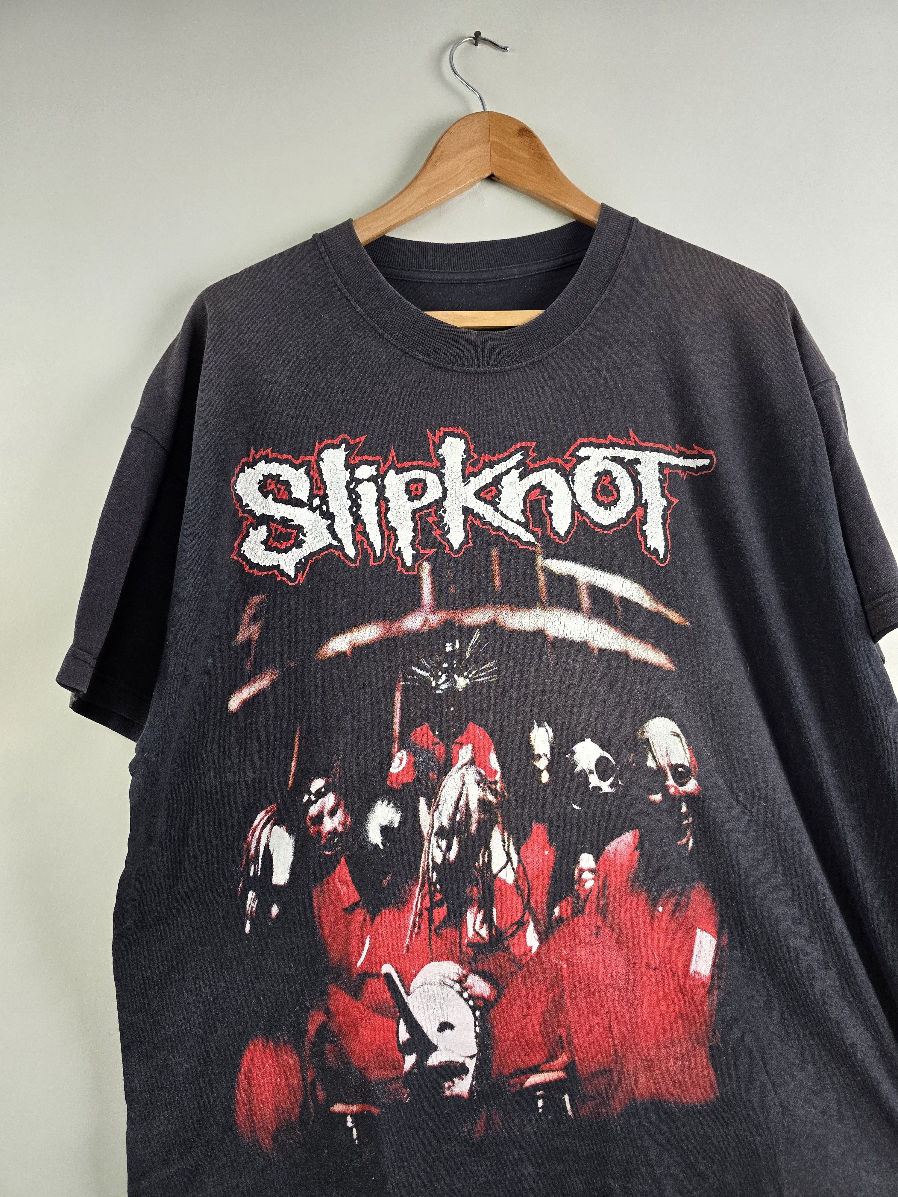 Band Tees × Slipknot × Vintage 1999 Slipknot Debut XL 23" 29.5" Size US XL / EU 56 / 4 - 2 Thumbnail