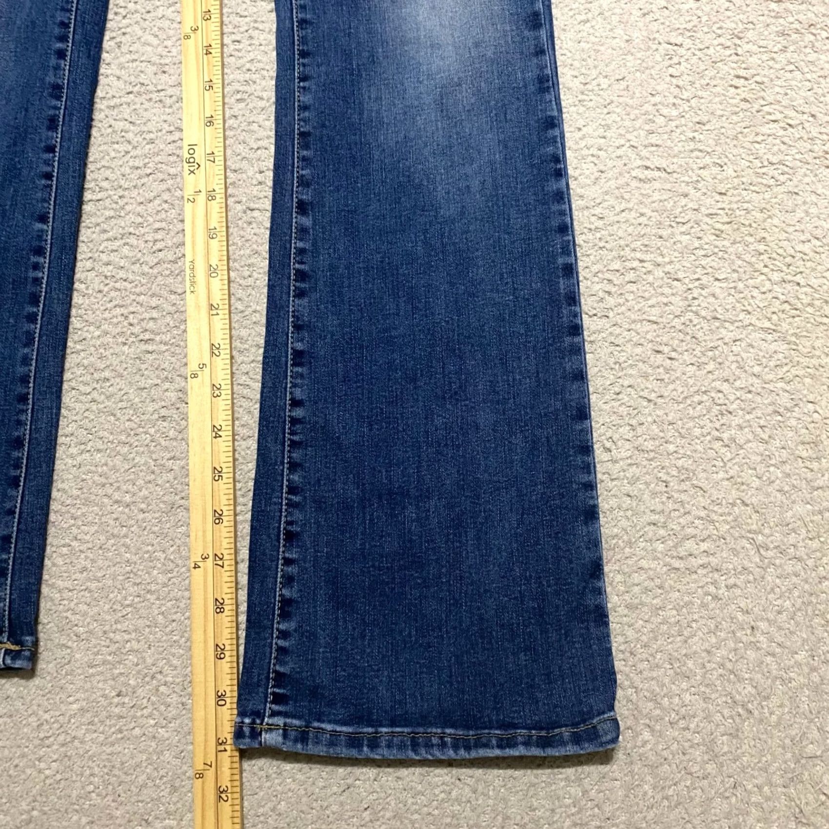 Lucky Brand Lucky Brand Jeans Blue Denim Medium Wash Women 6 Bootcut Pocket 5-Pocket Regular Inseam 31in Stretch Vintage No BMI-2024 Size 28" / US 6 / IT 42 - 3 Thumbnail