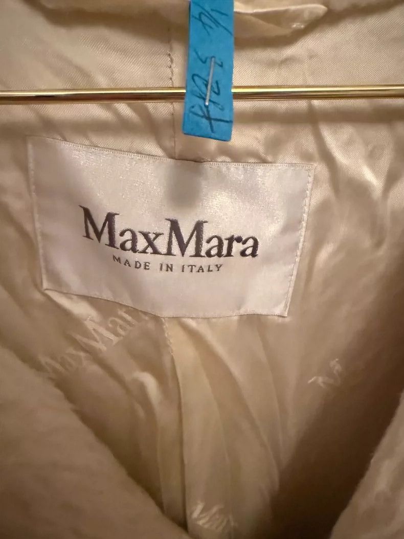 Max Mara Max Mara White Teddy Coat Size XS / US 0-2 / IT 36-38 - 2 Thumbnail