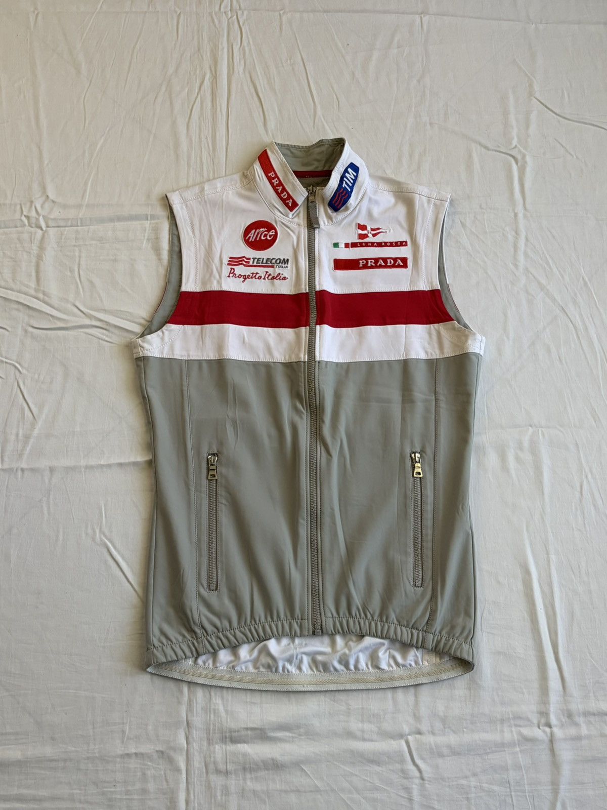 Prada 2003 Prada Luna Rossa sailing technical vest jacket Size US M / EU 48-50 / 2 - 3 Thumbnail