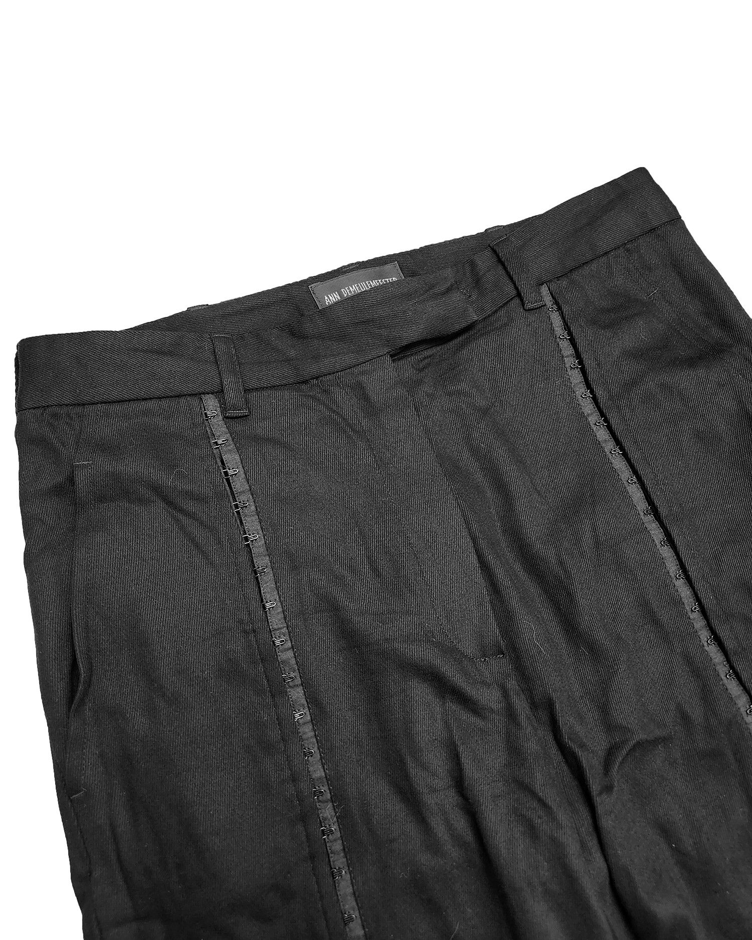 Ann Demeulemeester Ann Demeulemeester "Amedeo" Hook Fasten Trouser Size 32" / US 10 / IT 46 - 4 Thumbnail