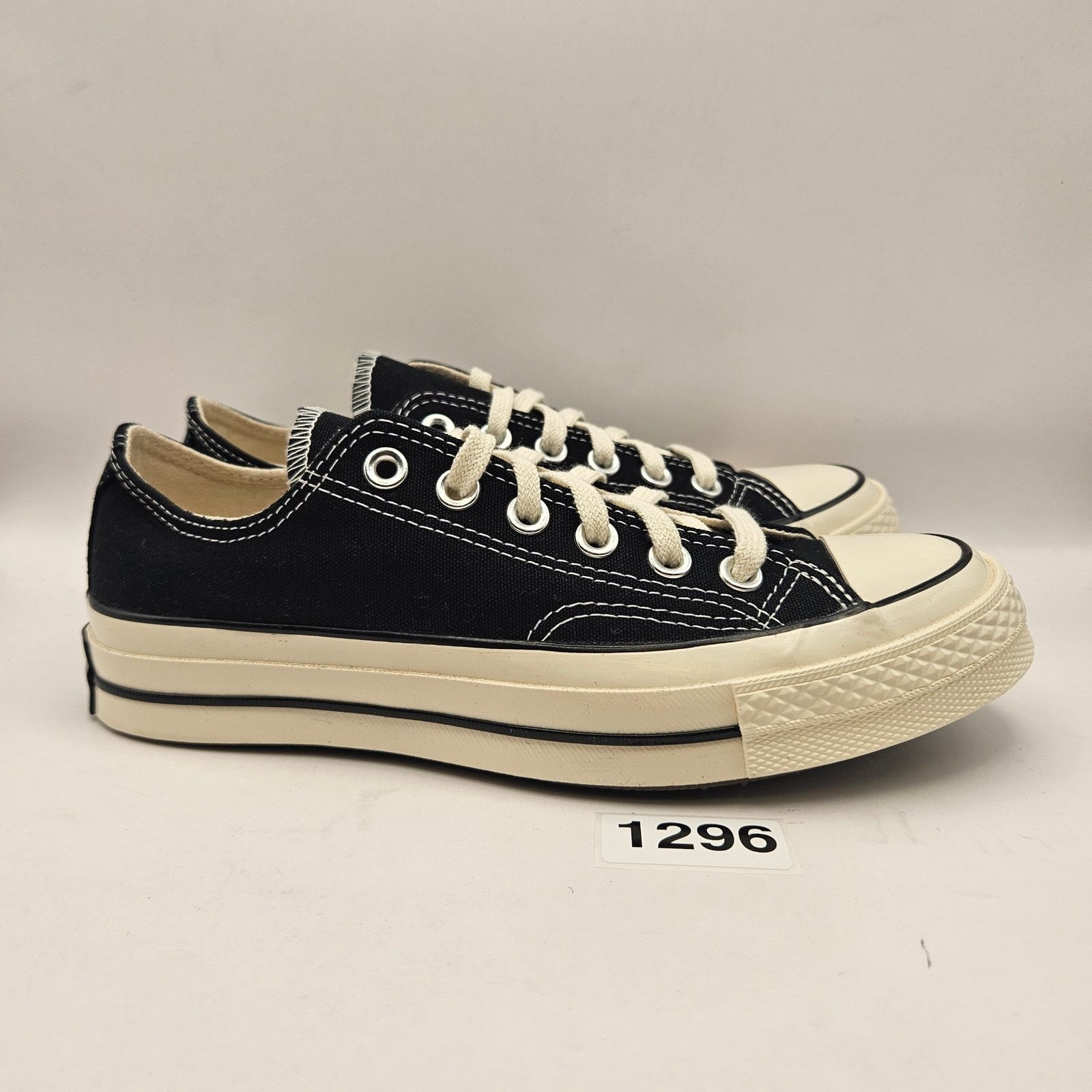 Converse CONVERSE WOMEN'S 6 1970s CORE BLACK LOW TOP 162058C BGRADE Size US 6 / IT 36 - 4 Thumbnail