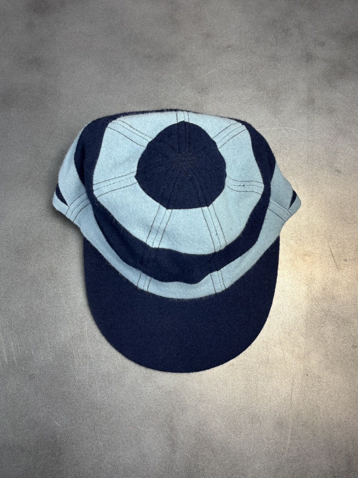 Vintage 1960s Vintage Crickets Cap Michael Chatham Wool Stripe Velcr Size ONE SIZE - 23 Thumbnail