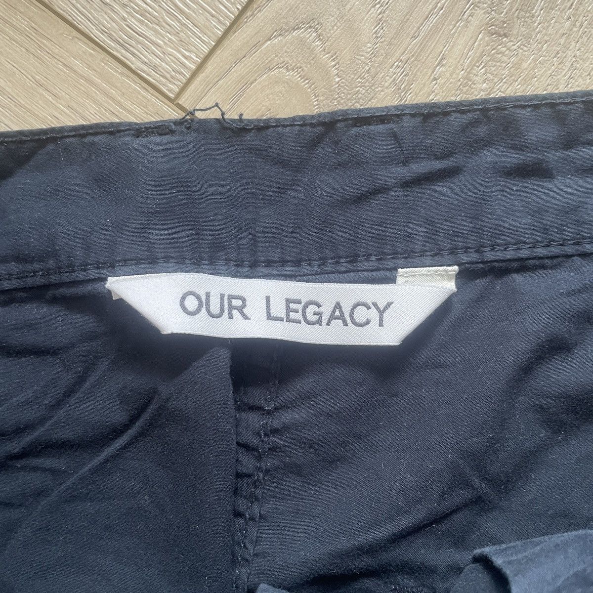 Our Legacy Our Legacy Commando Trousers Navy Size US 33 - 3 Thumbnail