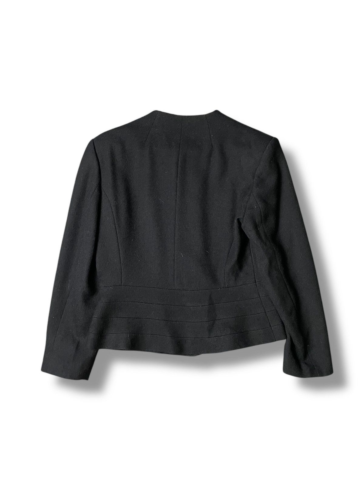 Japanese Brand Yuki Torii Japanese Brand Crop Wool Jacket (57) Size US XXS / EU 40 - 4 Thumbnail