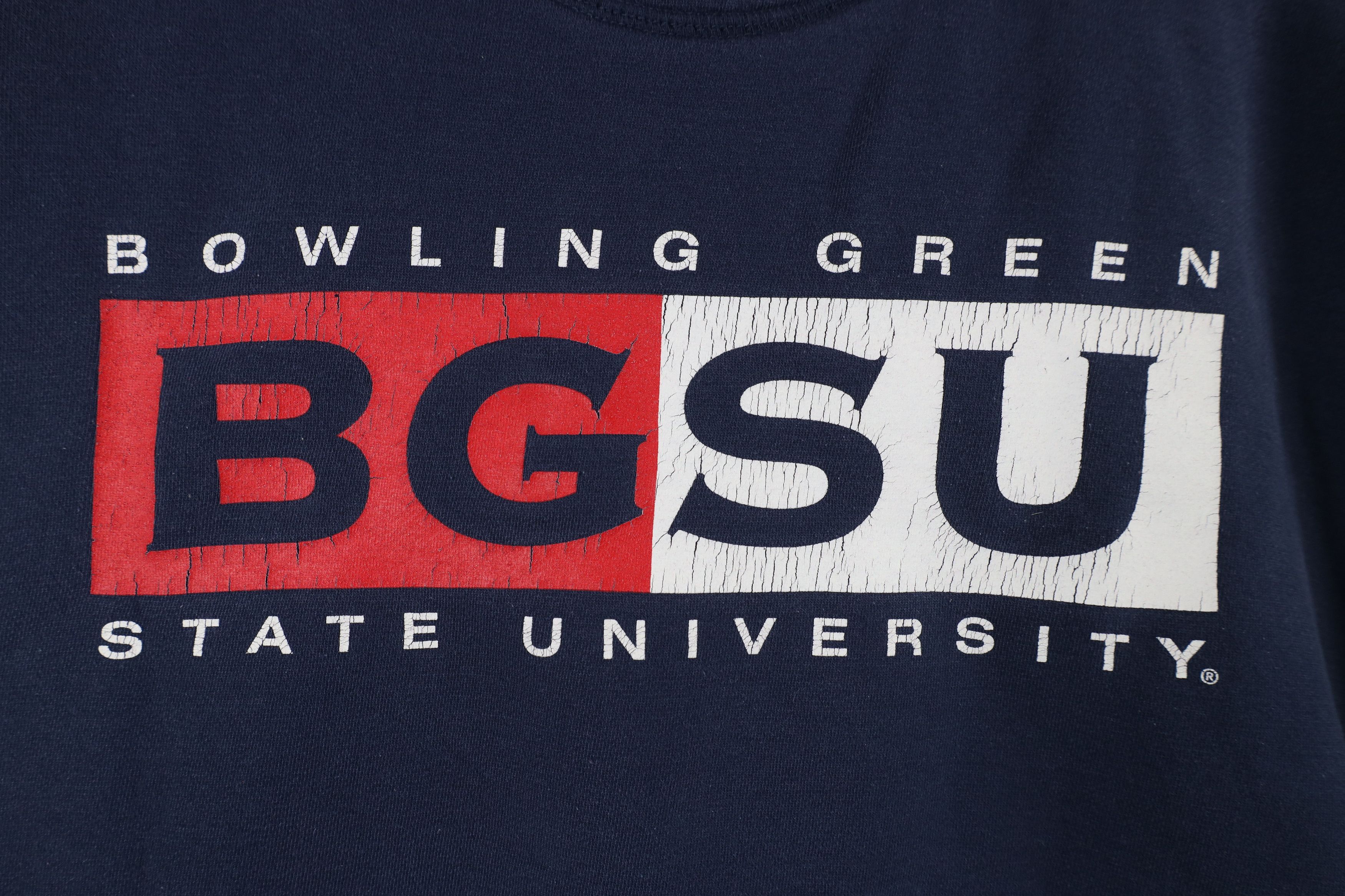 Vintage Vintage 90s Bowling Green State University Sweatshirt USA Size US M / EU 48-50 / 2 - 12 Thumbnail