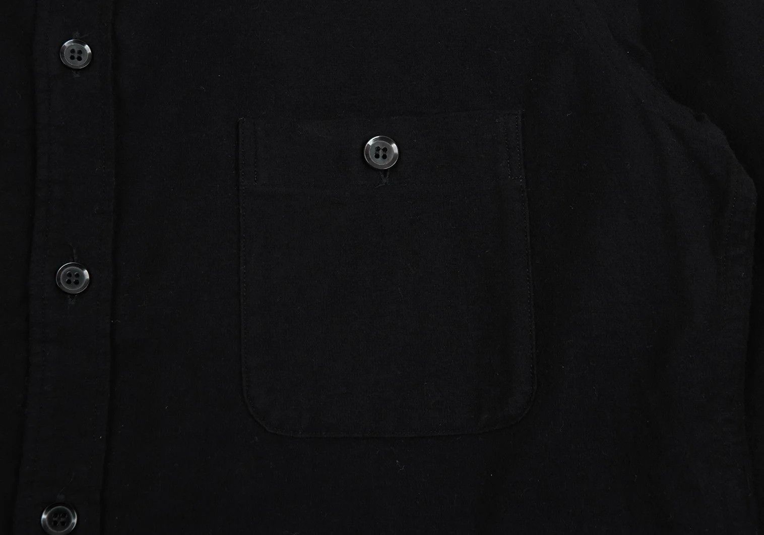 Jean Paul Gaultier Cotton Back Long Shirt in Black, Size 3 Size US L / EU 52-54 / 3 - 5 Thumbnail