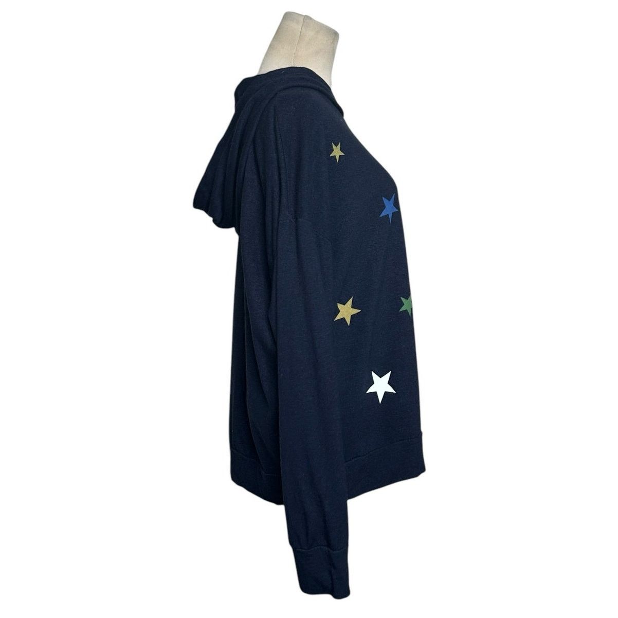 Sundry Sundry navy pop over stars hoodie sweatshirt size 2 - Medium Size M / US 6-8 / IT 42-44 - 8 Thumbnail