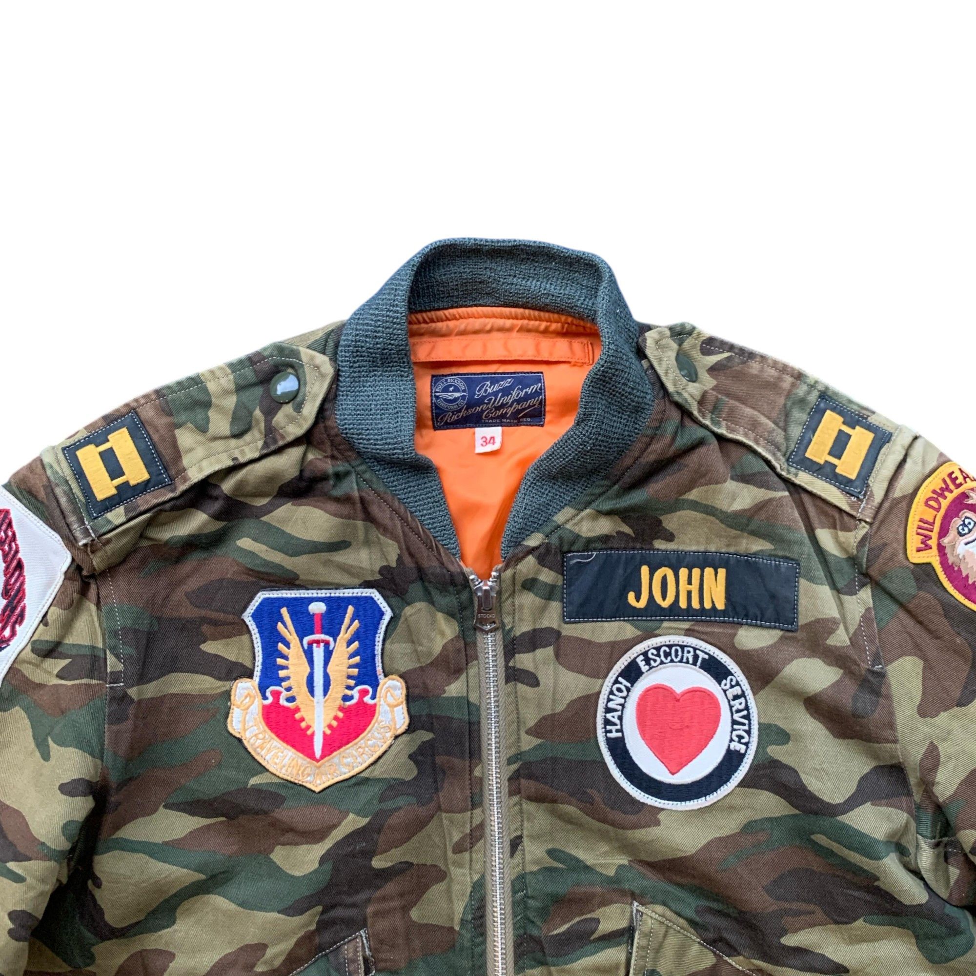 Buzz Rickson's × Toyo Enterprises BUZZ RICKSONS L2B flight camouflage USAF ma1 b15 a2 bomber Size US S / EU 44-46 / 1 - 4 Thumbnail