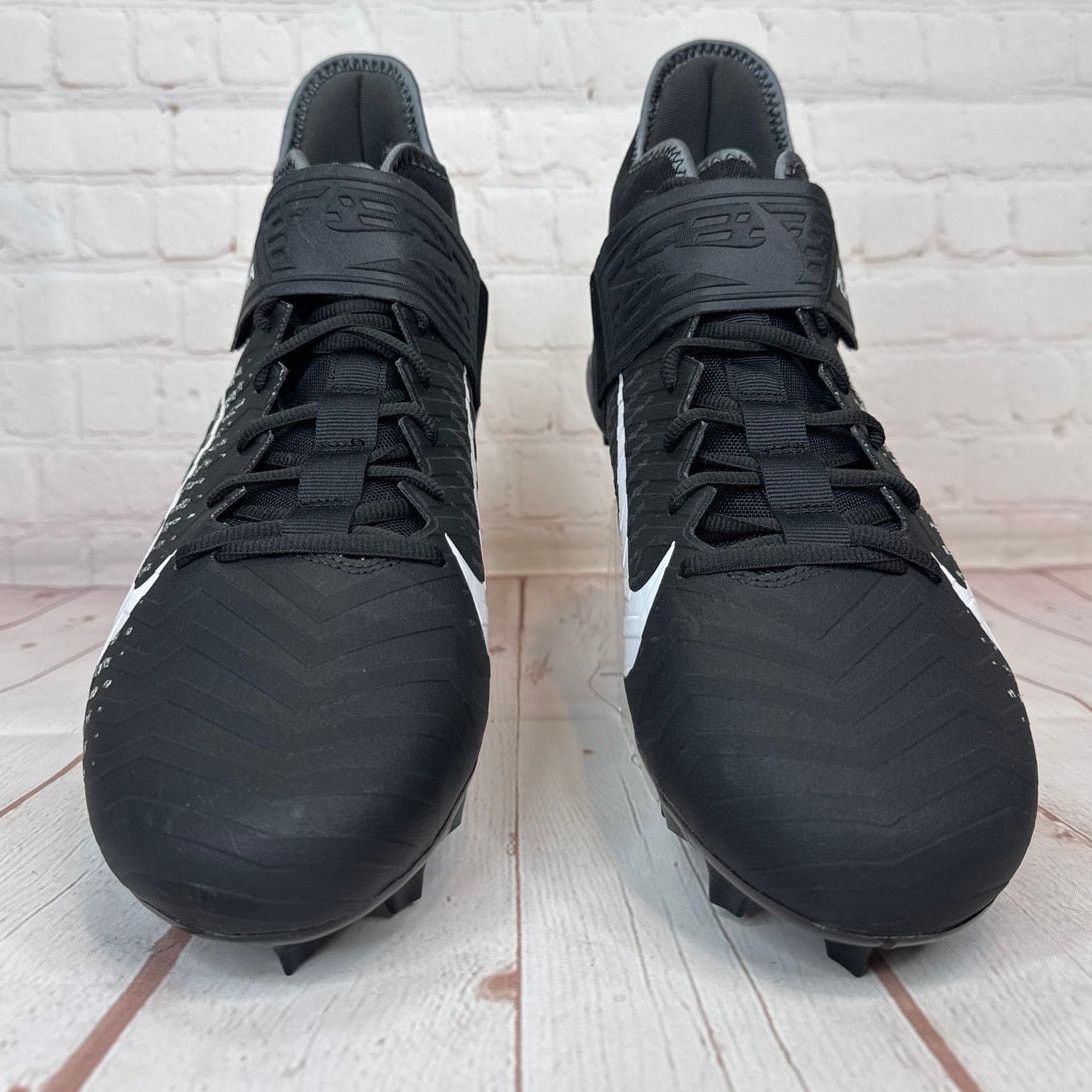Nike Nike Alpha Menace Pro 2 Mid Black White Football Cleats Size US 13 / EU 46 - 6 Thumbnail