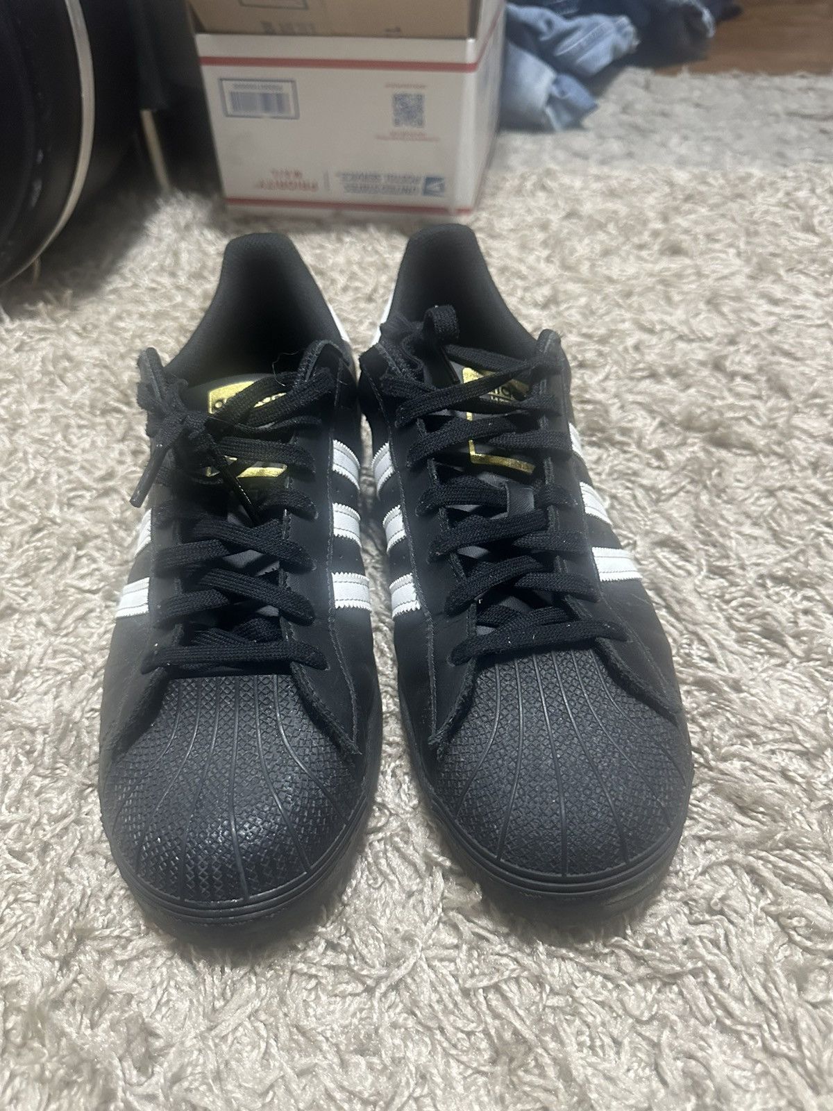 Adidas Adidas superstars Size US 13 / EU 46 - 5 Thumbnail