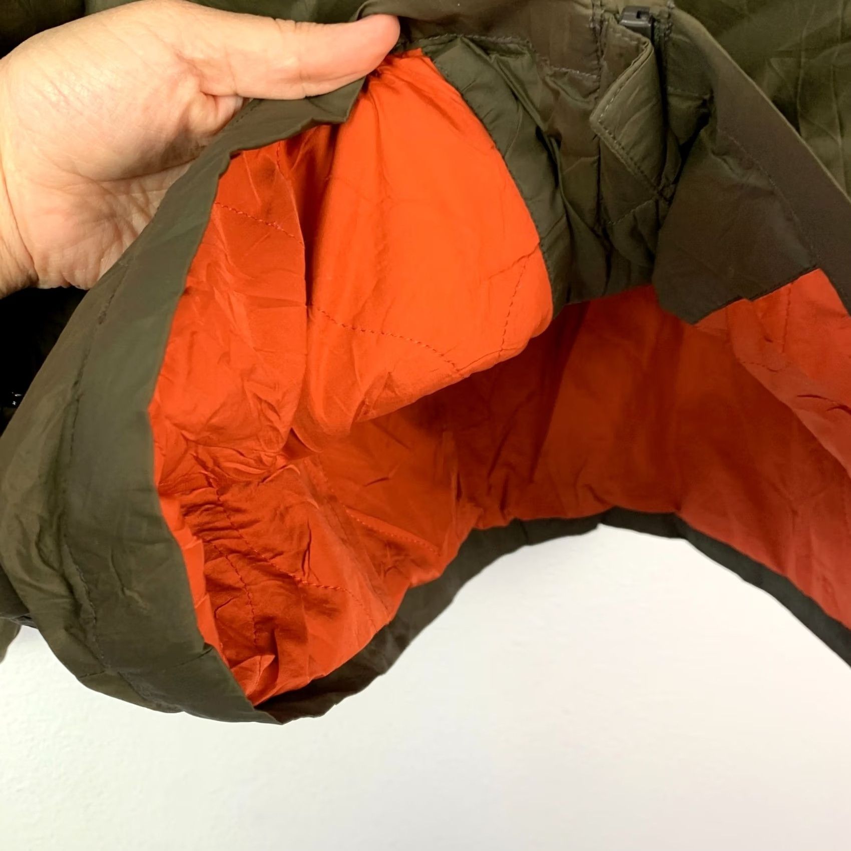 Lucky Brand Lucky Brand Dry Goods Army Green Orange Lightweight Windbreaker Jacket Lg Men Regular Size Large Zip Nylon Shirt Coat Size US L / EU 52-54 / 3 - 7 Thumbnail