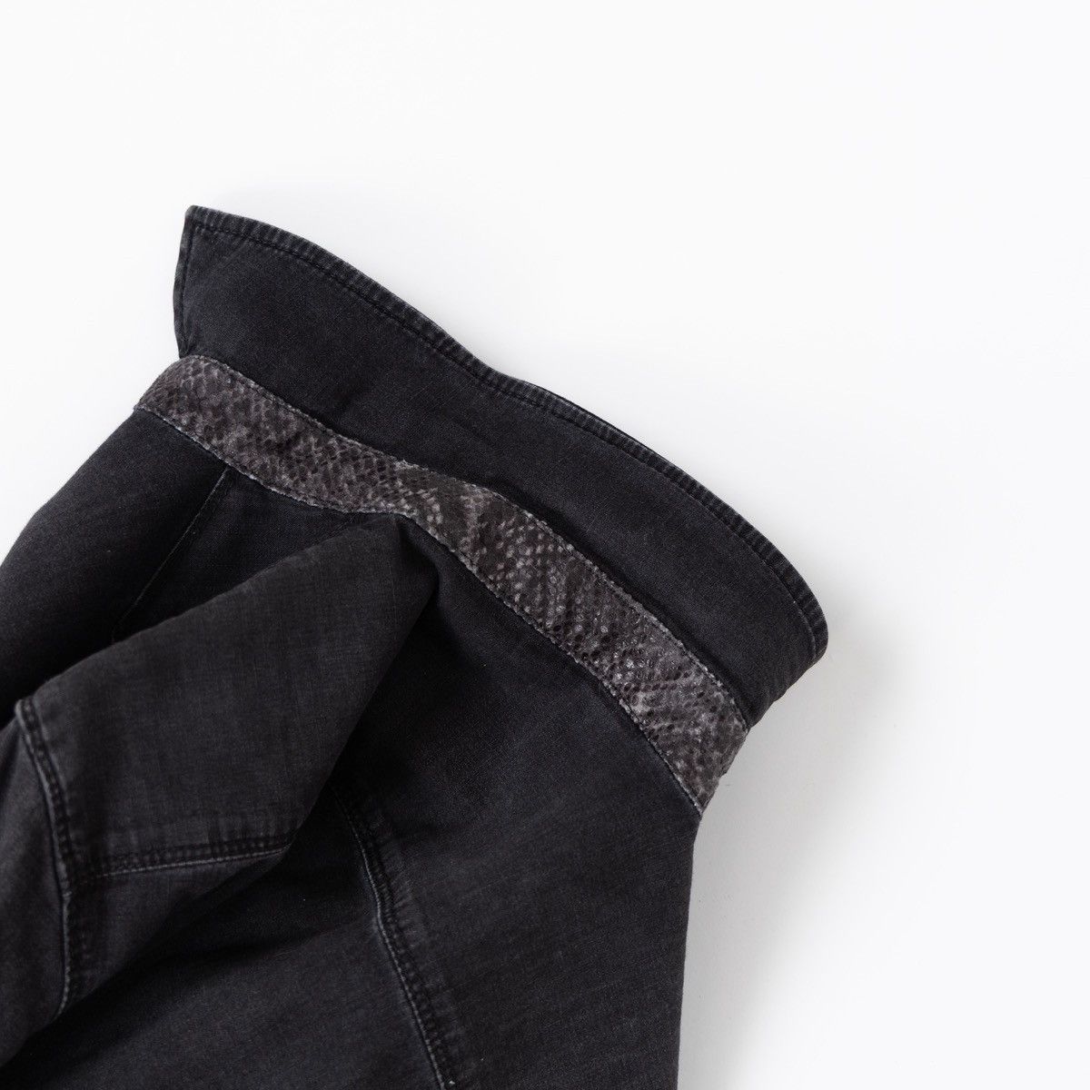 Liu Jo Liu Jo Womens Black Denim Shirt Snap Button Slim Fit Stretch Size S / US 4 / IT 40 - 5 Thumbnail