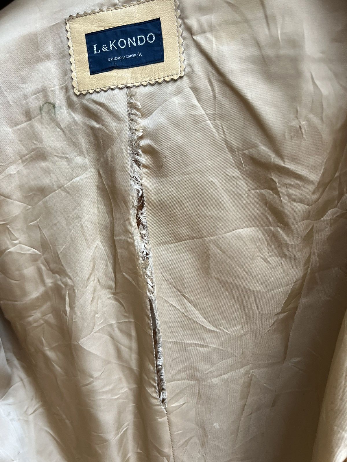 Freewheelers × Japanese Brand × Leather RARE!!! L & Kondo Japan Leather Animal Shirt Jacket Size US M / EU 48-50 / 2 - 18 Thumbnail