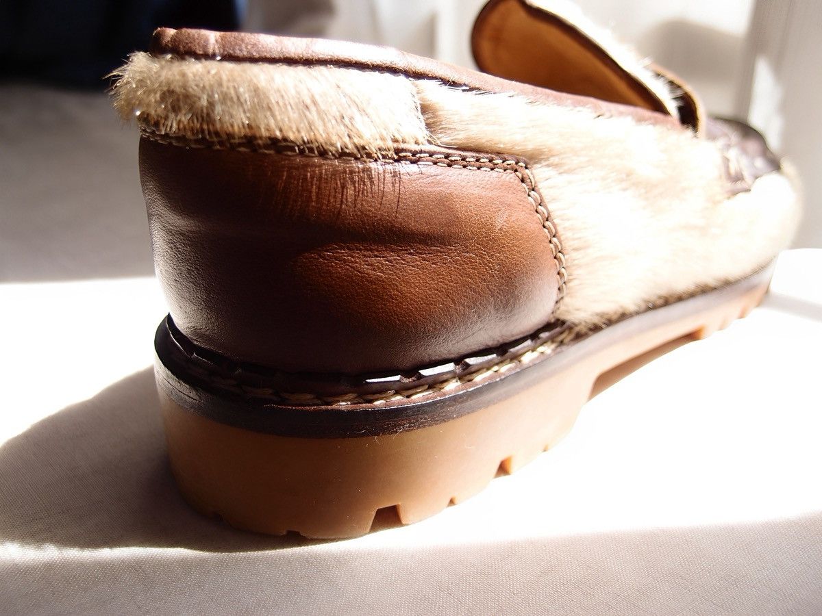 Other VALENLIN Hairy Leather Penny Loafers Size 42 Size US 10.5 / EU 43-44 - 6 Thumbnail