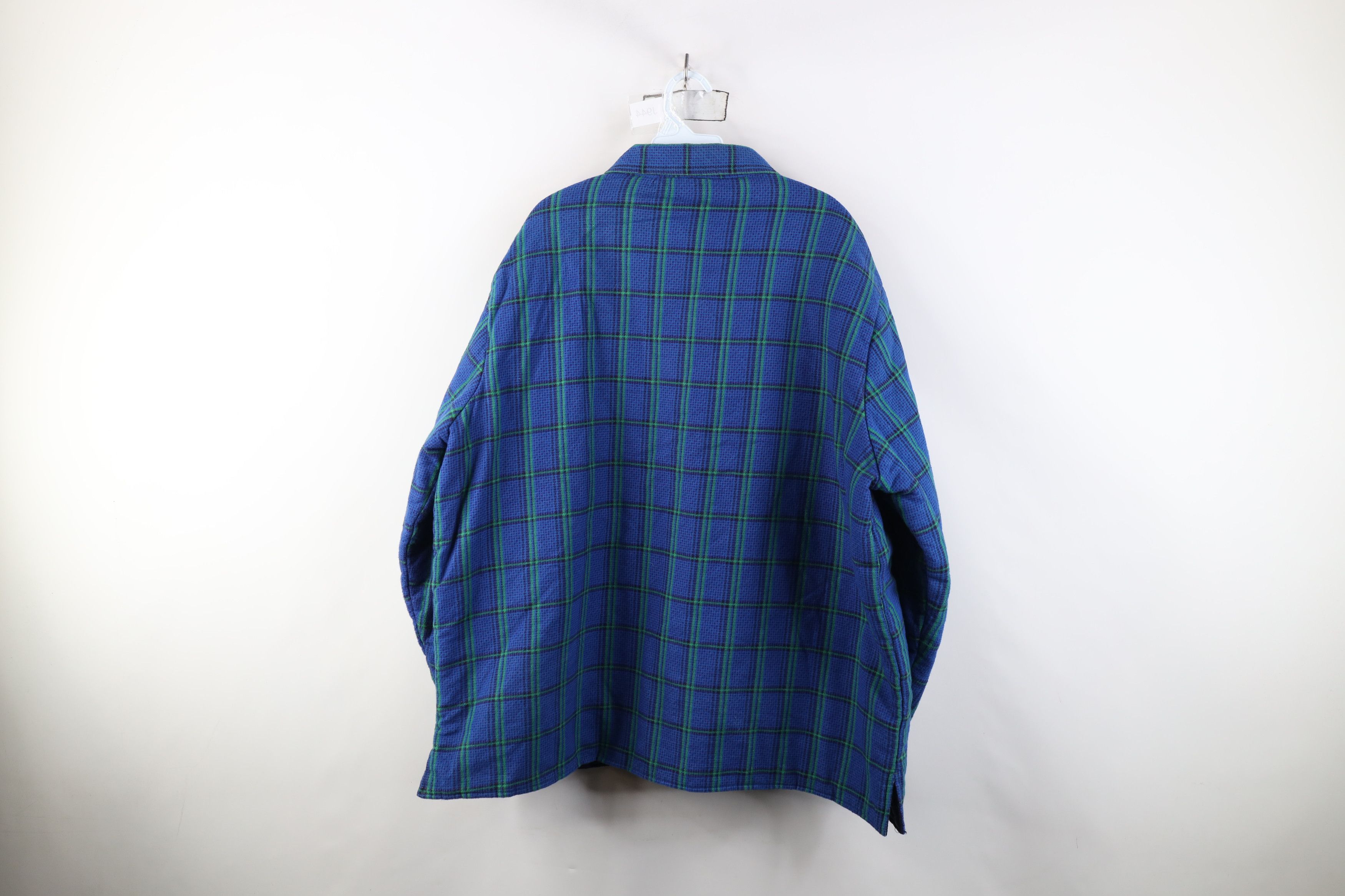 Vintage Vintage 80s 90s Streetwear Button Shirt Jacket Jac Shirt Size US XXL / EU 58 / 5 - 11 Thumbnail