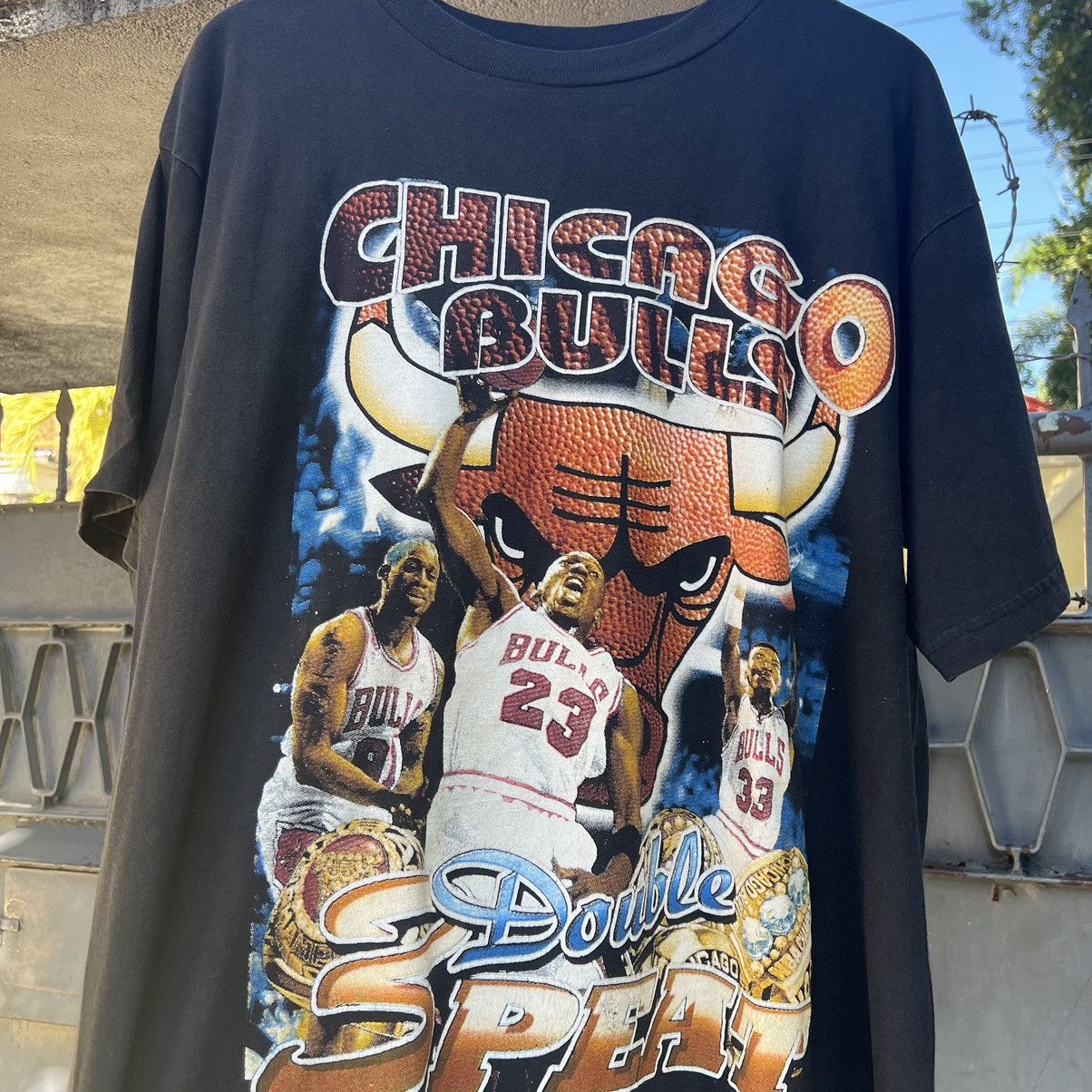 NBA × Vintage Vintage Chicago Bulls T-shirt 90s rap tee like