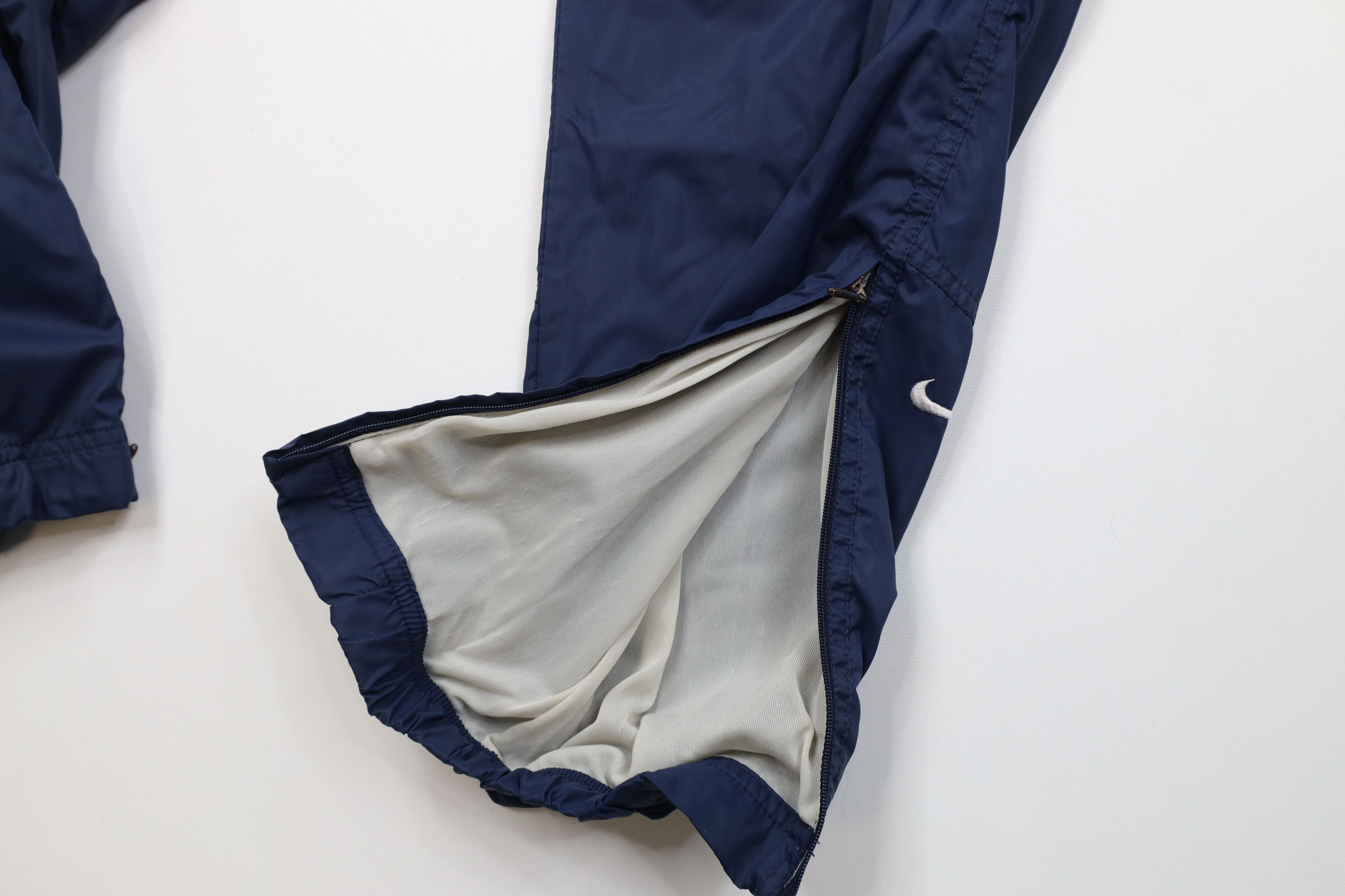 Nike Vintage 90s Nike Scott Mini Swoosh Lined Joggers Pants Size 22" - 7 Thumbnail