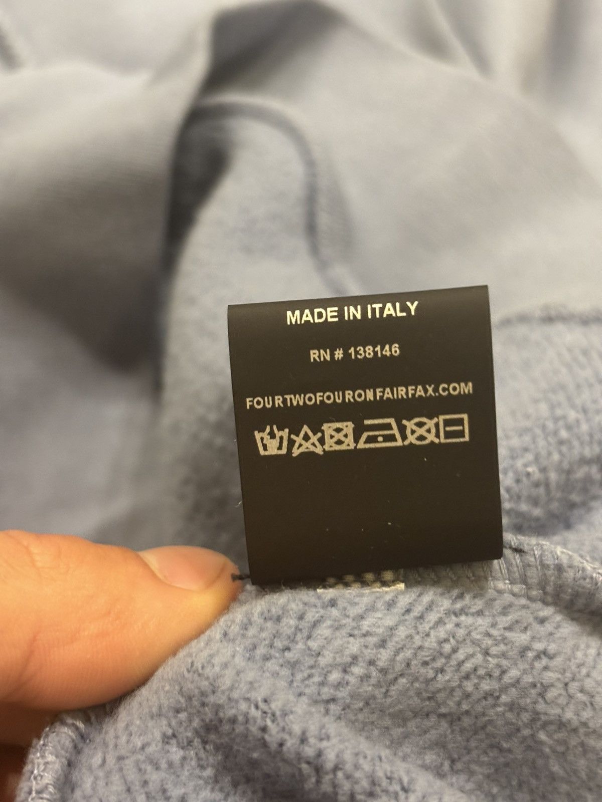 424 424 Box Logo Hoodie Size US XL / EU 56 / 4 - 5 Thumbnail