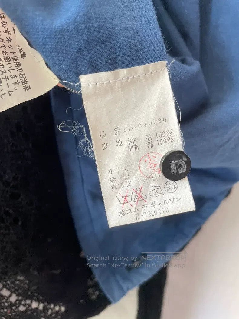 Comme des Garcons Comme Des Garcons size one-size-fits-all Black wool long-s Size S / US 4 / IT 40 - 9 Thumbnail