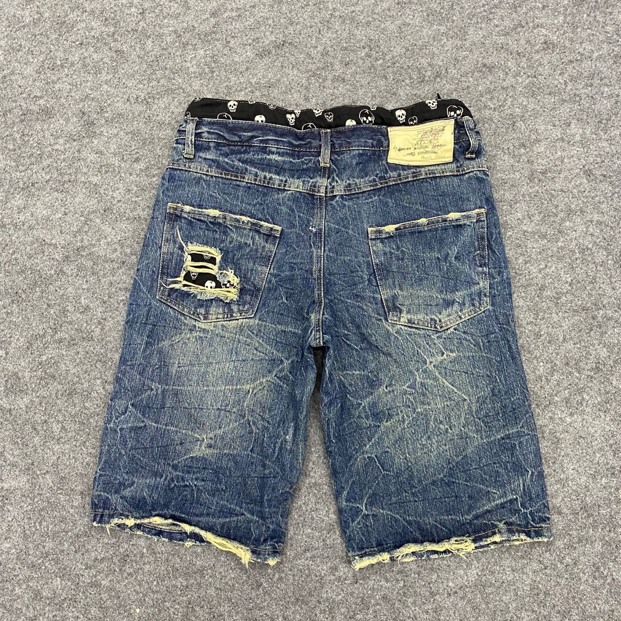 If Six Was Nine 💥Best Offer💥Vintage Rush Hour Punk Short Pant Denim Size US 31 - 2 Thumbnail