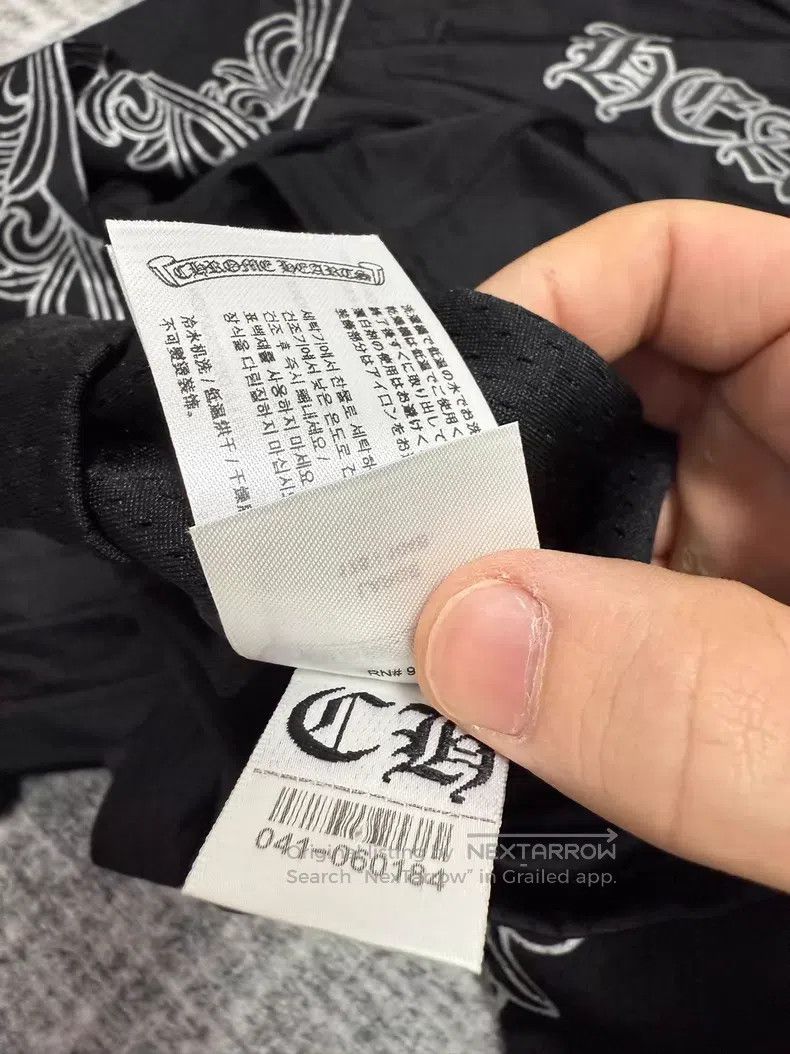 Chrome Hearts CHROME HEARTS Size L Black hockey jersey with long sleeves Size US L / EU 52-54 / 3 - 8 Thumbnail