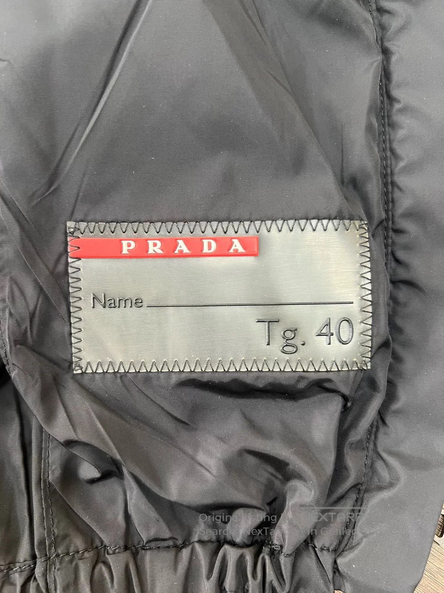 Prada Prada Black Nylon Leather. Size S / US 4 / IT 40 - 3 Thumbnail