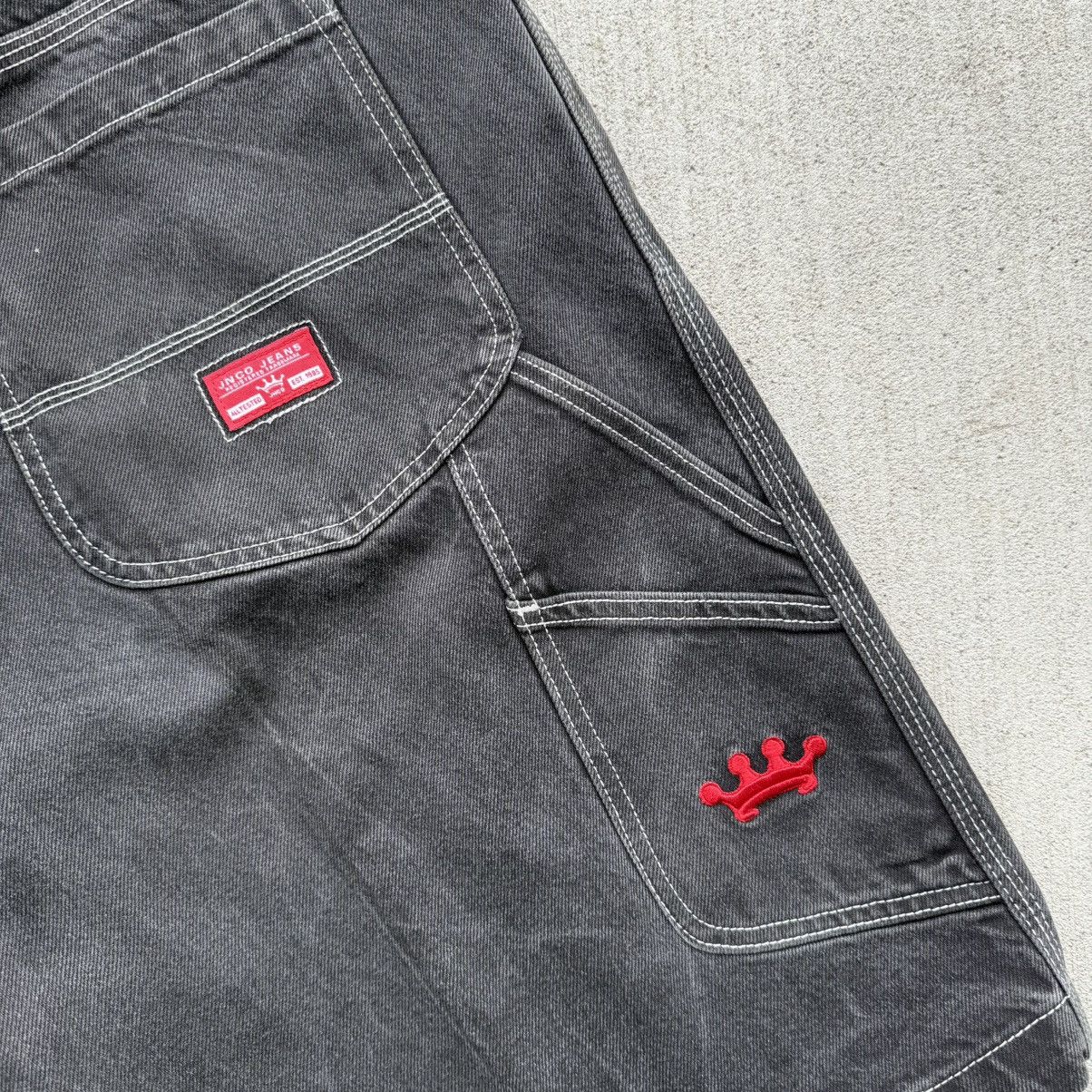JNCO Vintage JNCO black denim shorts size 38 Size US 38 / EU 54 - 2 Thumbnail