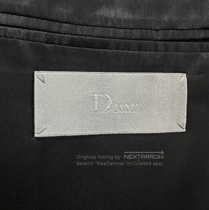 Dior Dior Black Cotton Long Sleeve Coat . Size US S / EU 44-46 / 1 - 4 Thumbnail
