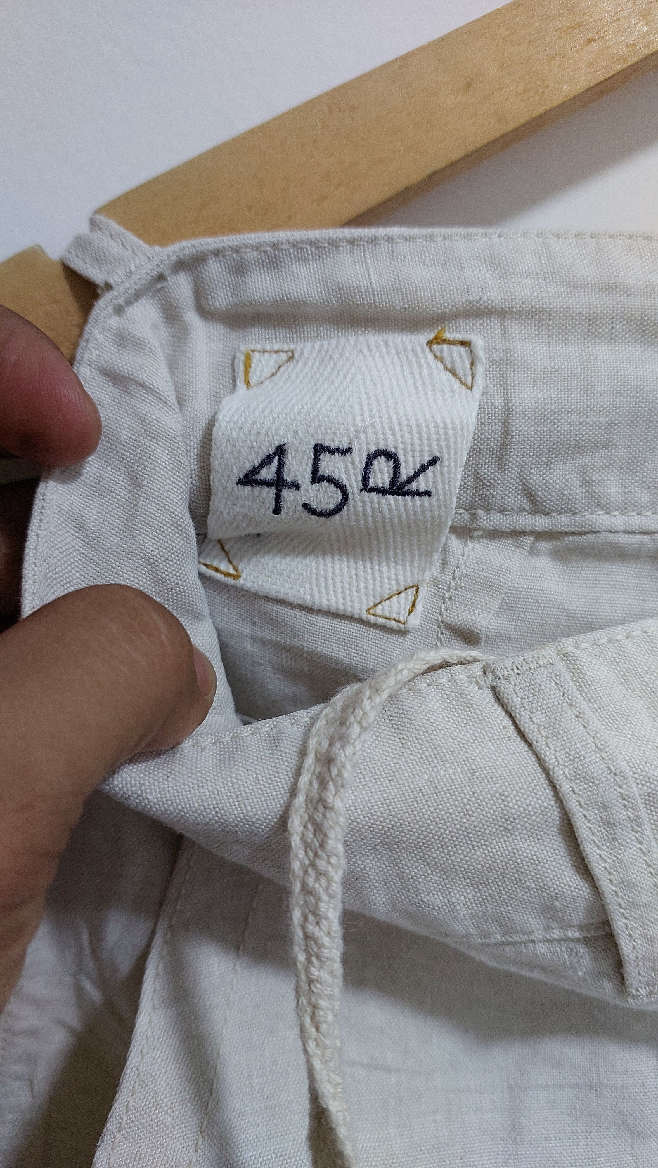 45rpm VINTAGE 45RPM 100% LINEN PANT Size US 28 / EU 44 - 9 Thumbnail
