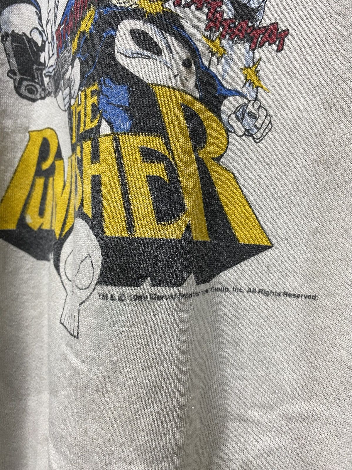Vintage Vintage 80’s Punisher Marvel Comics T-Shirt Rare Adult Large Size US L / EU 52-54 / 3 - 3 Thumbnail