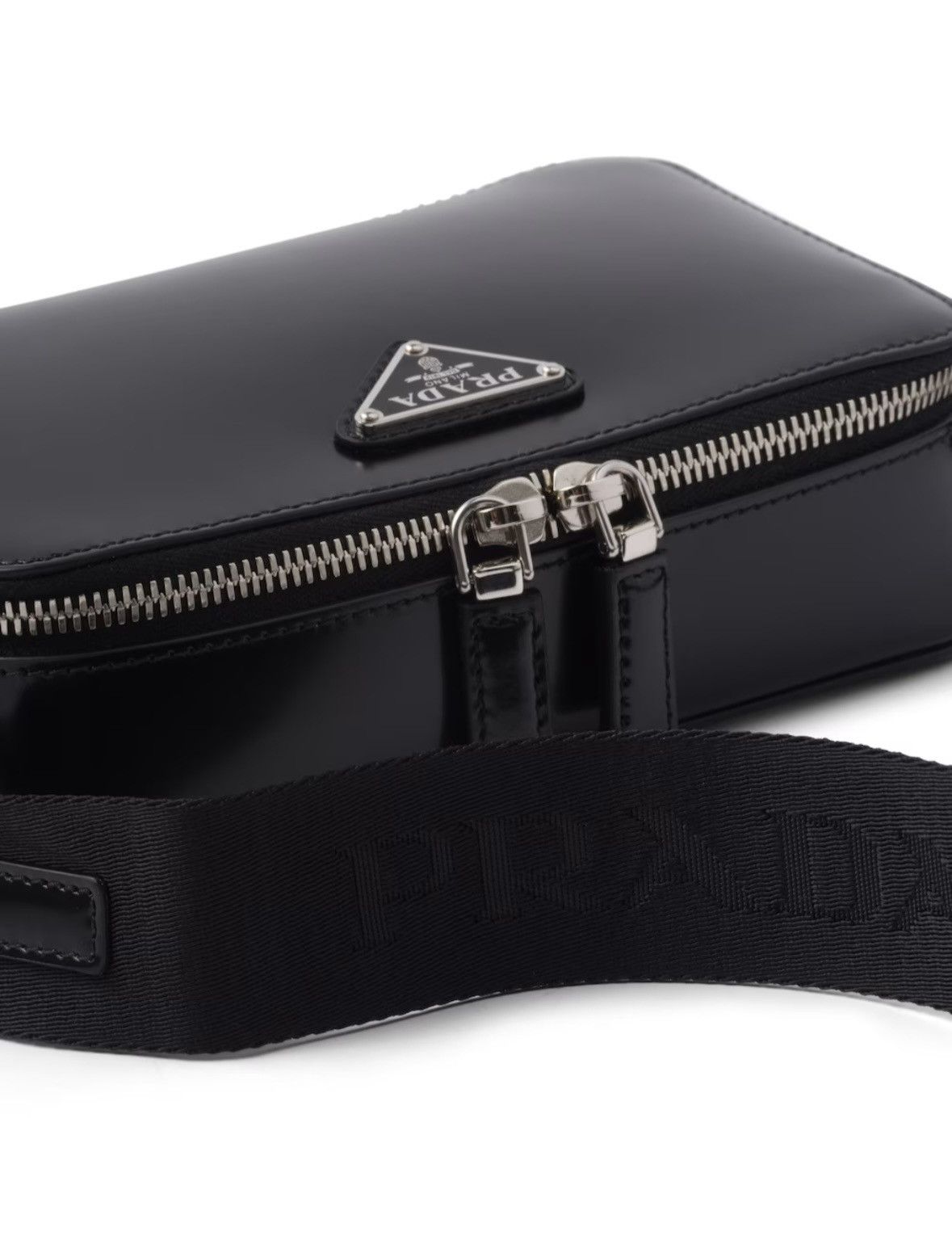 Prada Small Prada Brique Leather Bag Size ONE SIZE - 5 Thumbnail