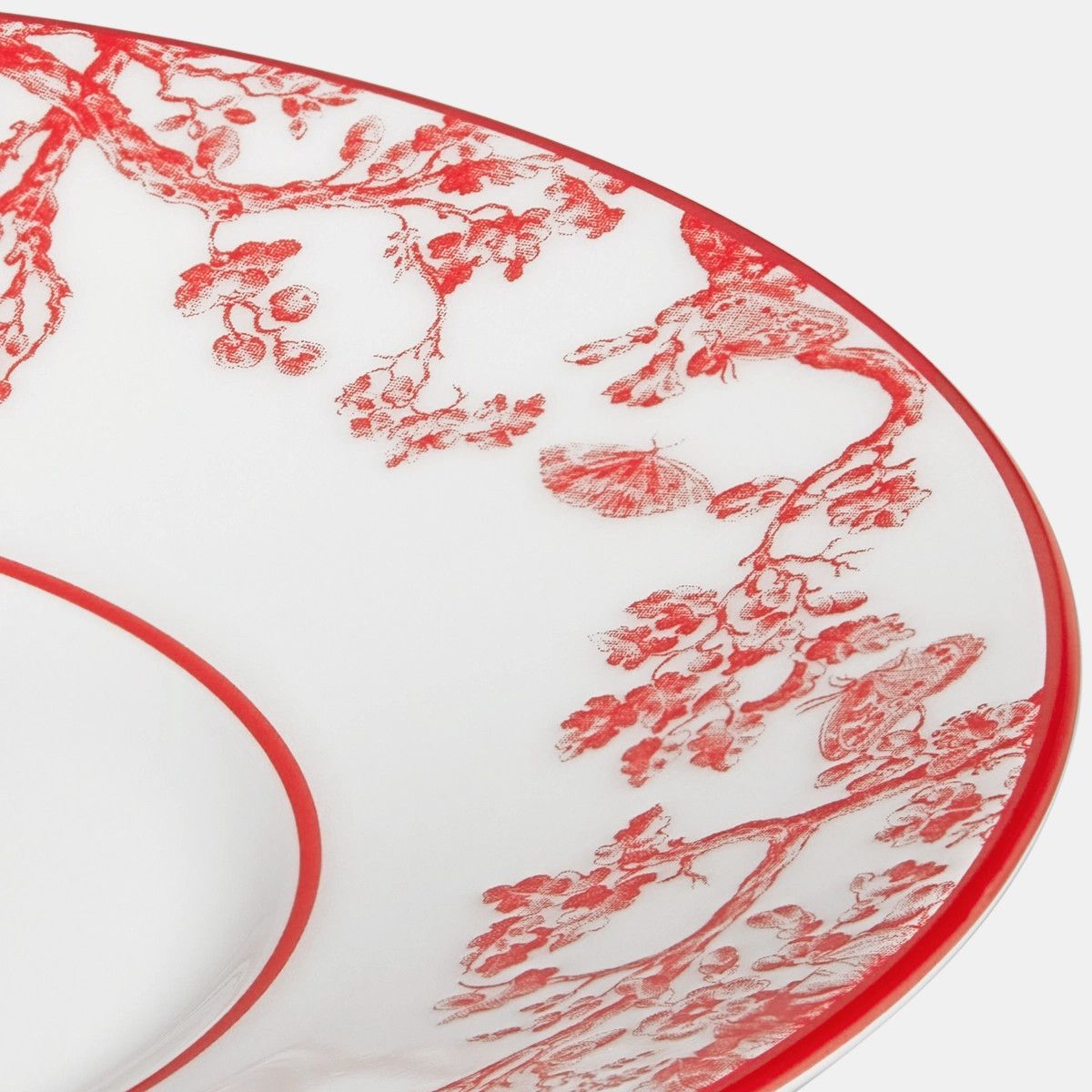 Dior o1bcso1str0225 Size:OS/ Coffee Cup Saucer in Red Toile Size ONE SIZE - 3 Thumbnail