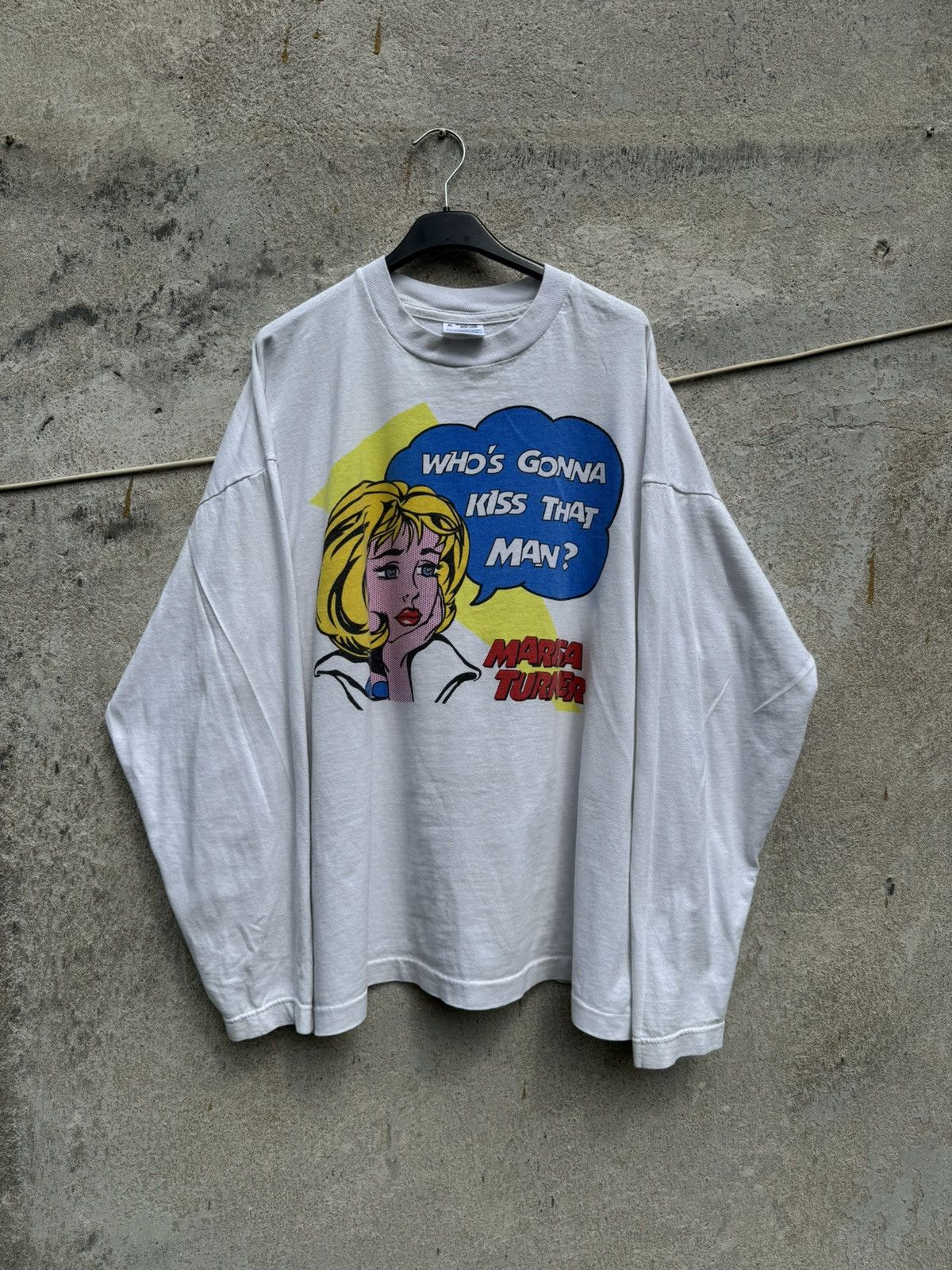 Band Tees Vintage Whos Gonna Kiss Screen Stars Single Stitch 90s Size US XL / EU 56 / 4 - 2 Thumbnail