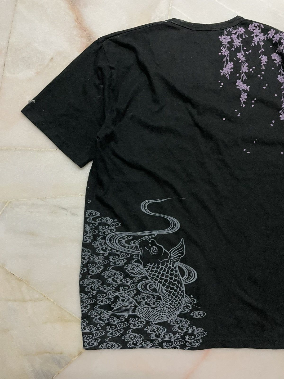 Seditionaries Rare Super Koi Karakuri Style Sakura Embroidery Tshirt Size US M / EU 48-50 / 2 - 12 Thumbnail