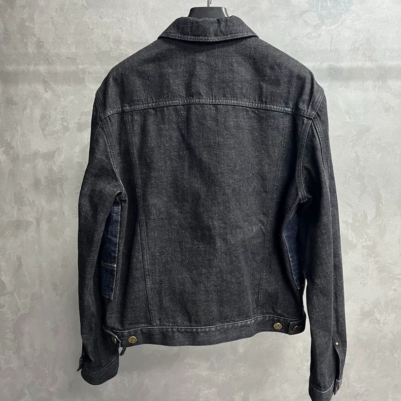 Louis Vuitton Louis Vuitton Black bow color-block single-breasted denim Size US L / EU 52-54 / 3 - 6 Thumbnail