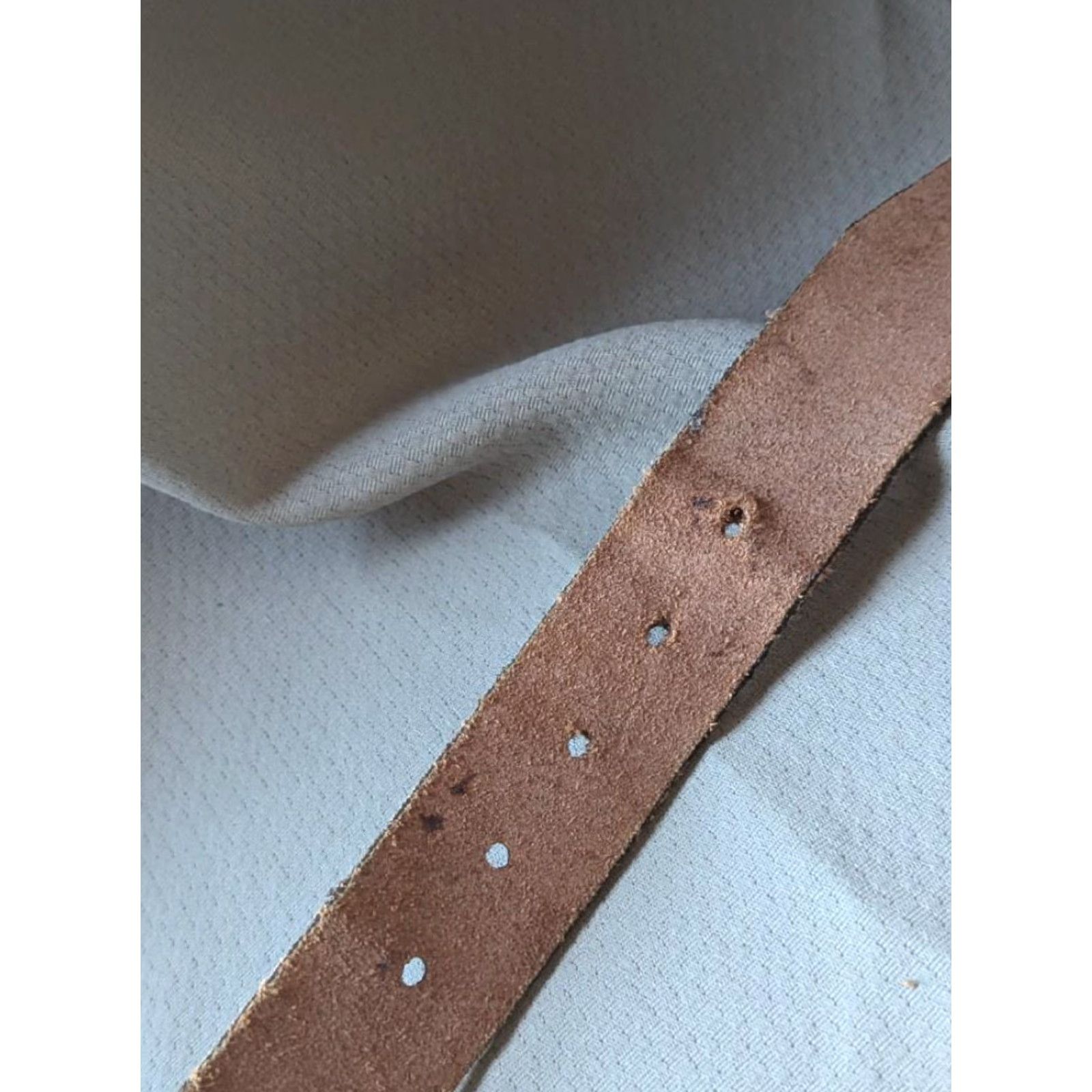 Vintage VINTAGE western belt Men 32 brown leather studded rodeo COWBOY 90s theme Harley America belt Size 32 Mens Size 32 - 7 Thumbnail