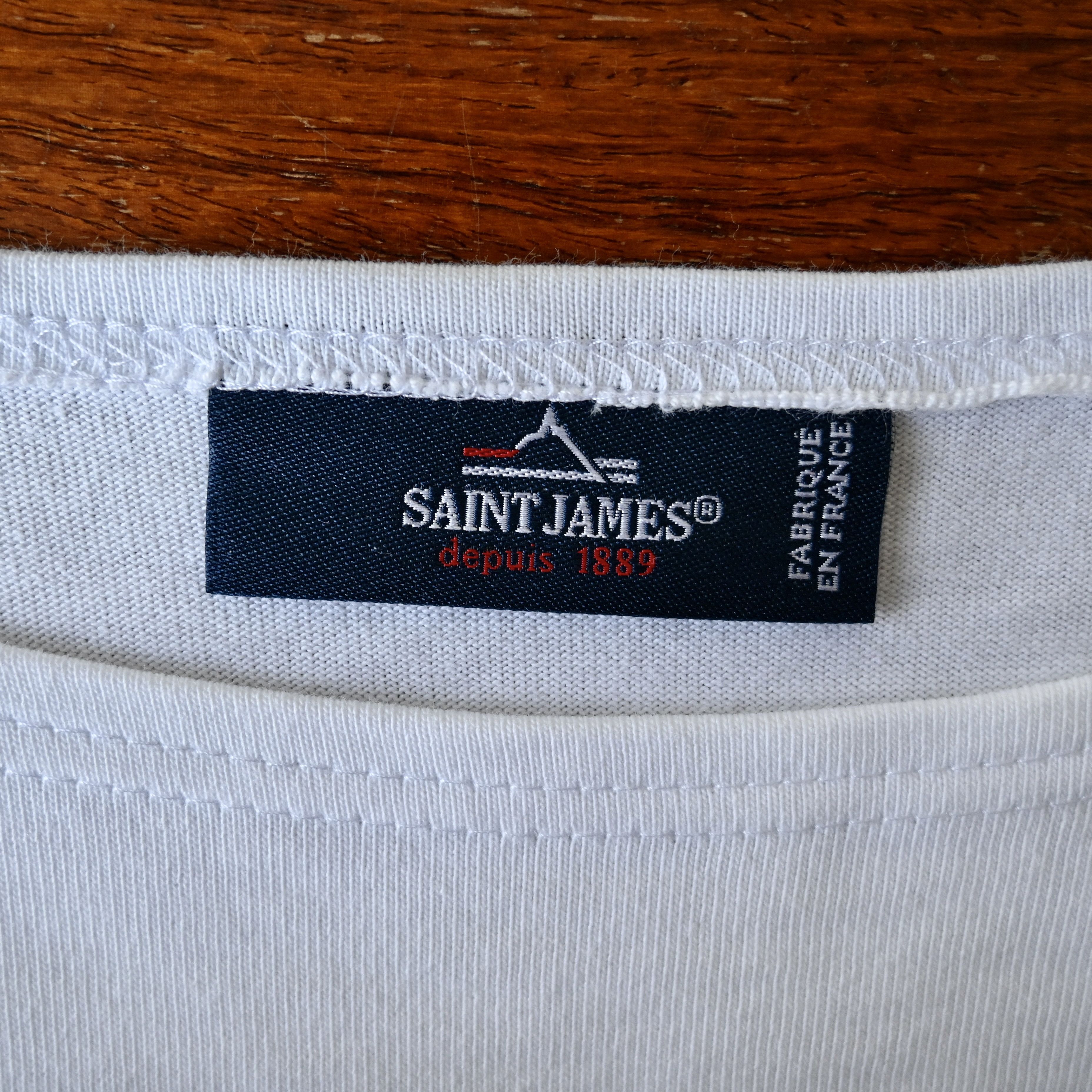 Saint James SAINT JAMES "NAVAL" authentic sailor shirt, 4/M Size US M / EU 48-50 / 2 - 9 Thumbnail