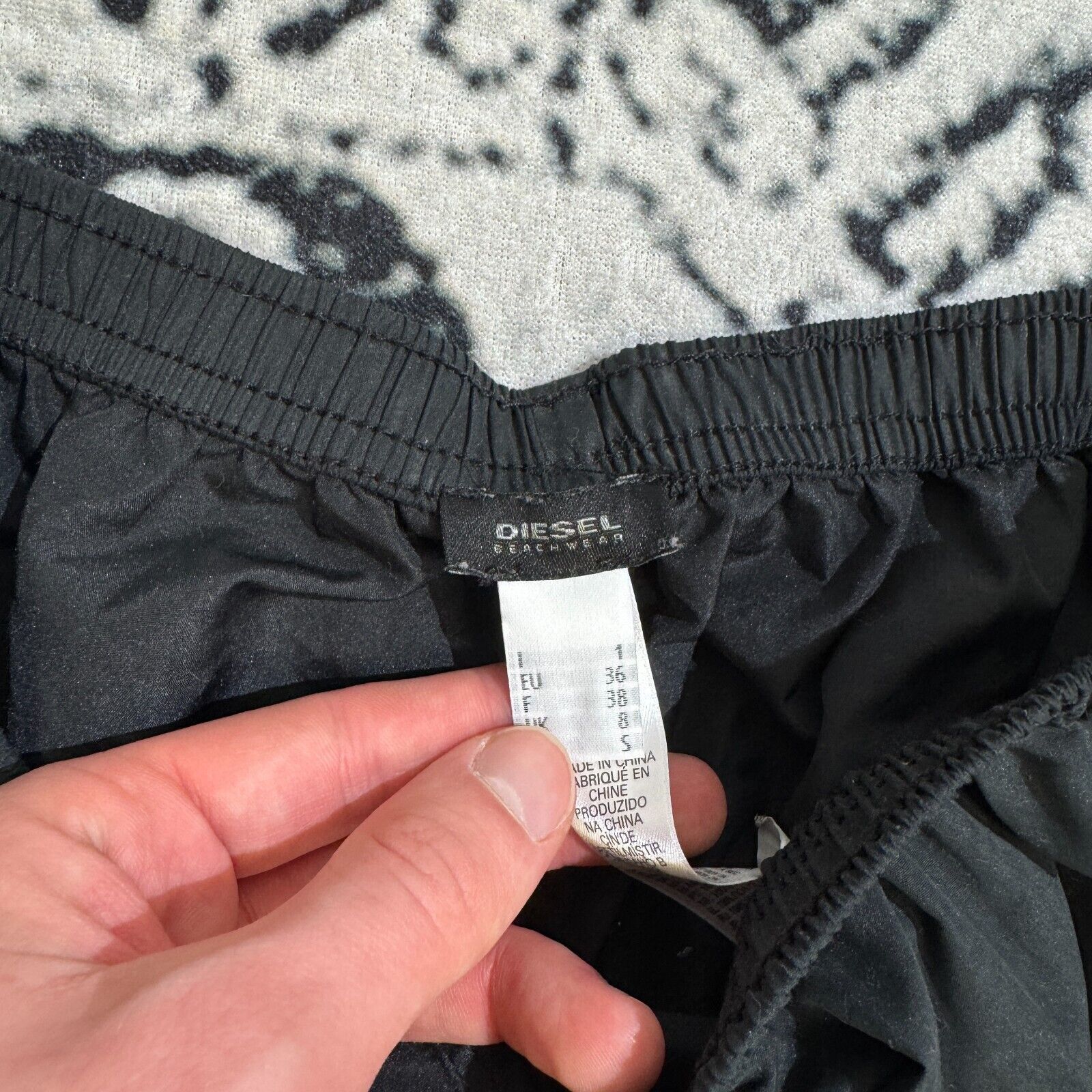 Diesel × Vintage Vintage Diesel Women's Black Polyester Shorts Size S 90s Size US 29 - 5 Thumbnail