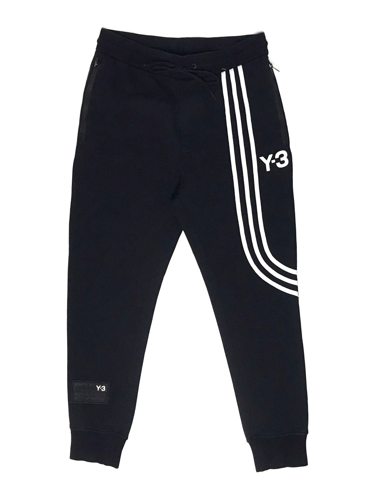 Y-3 Y-3 Stripe Pants Spring/Summer 2016 Men’s Sz 48 Black Size US 32 / EU 48 - 1 Thumbnail