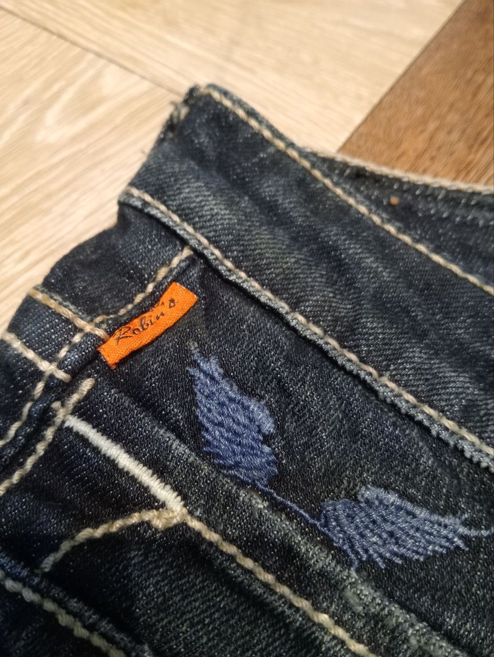 Robins Jeans ROBINS JEAN BLUE DENIM PANTS Size 27" / US 4 / IT 40 - 7 Thumbnail