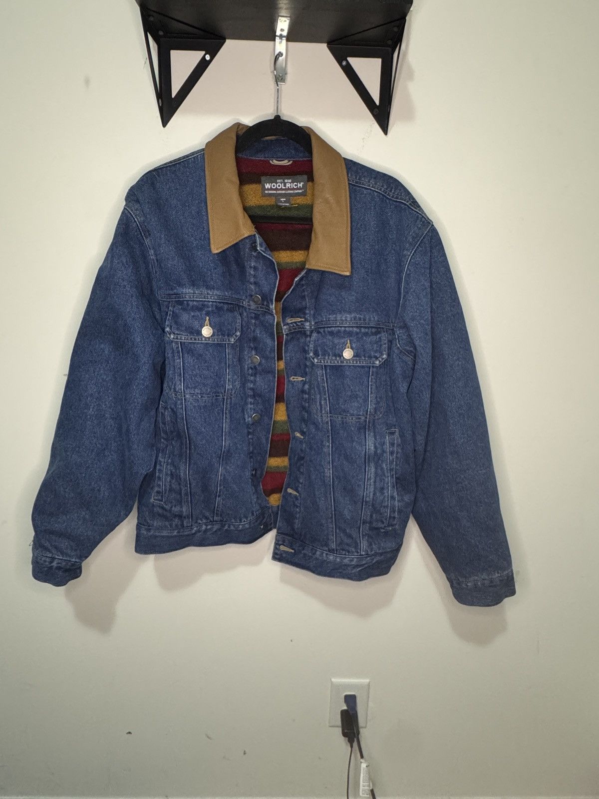 Woolrich Woolen Mills Vintage Woolrich Denim Jacket Size US L / EU 52-54 / 3 - 8 Thumbnail