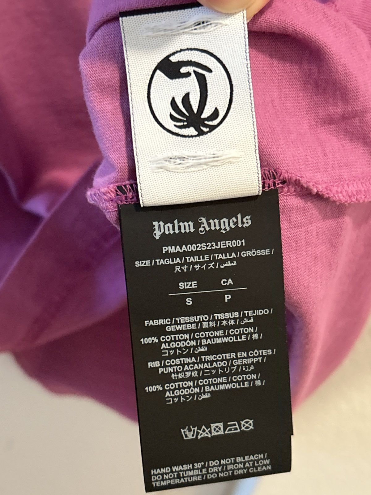 Palm Angels Palm Angels Gradient Overlogo Tee $330 Size US S / EU 44-46 / 1 - 11 Thumbnail