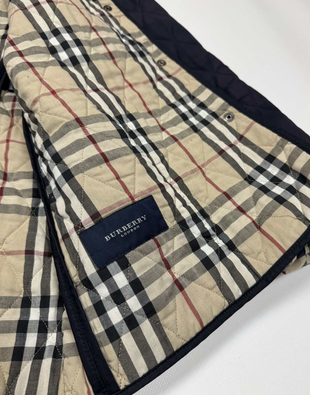 Burberry BURBERRY JACKET CARPING VINTAGE WOMANS MADE IN ENGLAND 🏴󠁧󠁢󠁥󠁮󠁧󠁿 Size L / US 10 / IT 46 - 9 Thumbnail
