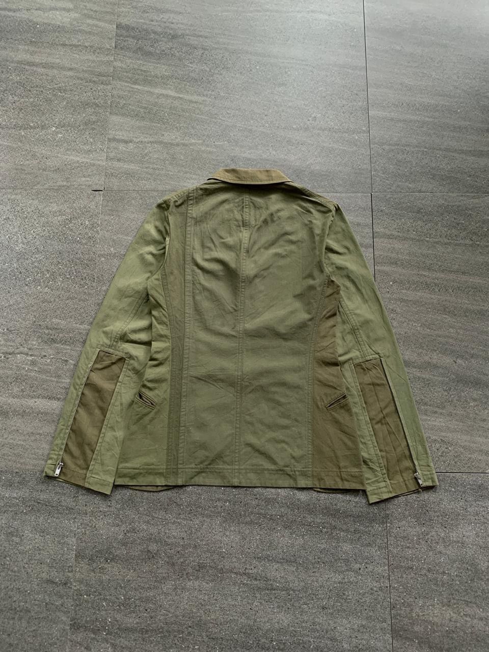 Yohji Yamamoto FREE TAX! Military Two Tone Jacket Size US XS / EU 42 / 0 - 5 Thumbnail