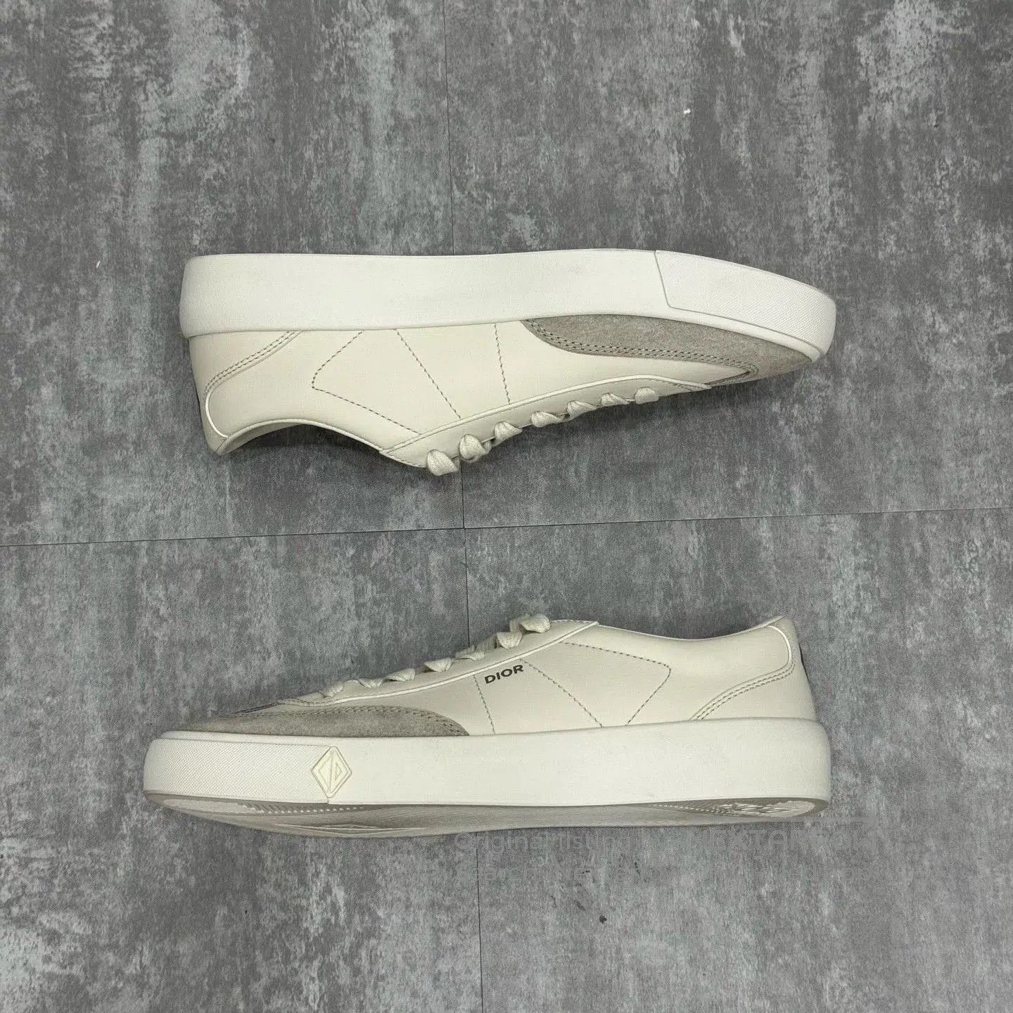 Dior Dior B101 Cream White Sneakers. Size US 8 / EU 41 - 5 Thumbnail