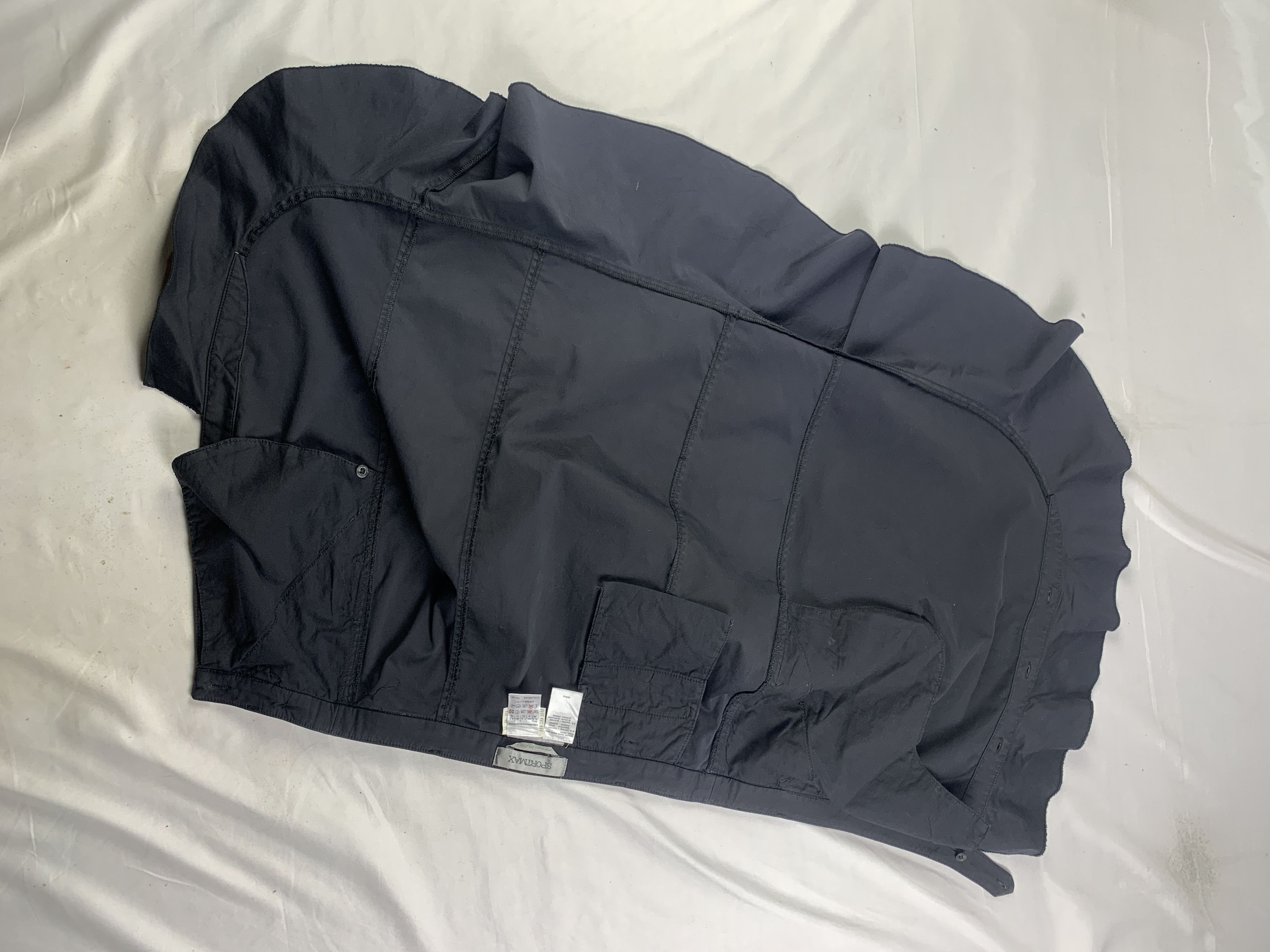 Sportmax 2000s SPORTMAX Asymmetrical Ruffle Wrapped Skirt (29) Size 29" - 8 Thumbnail