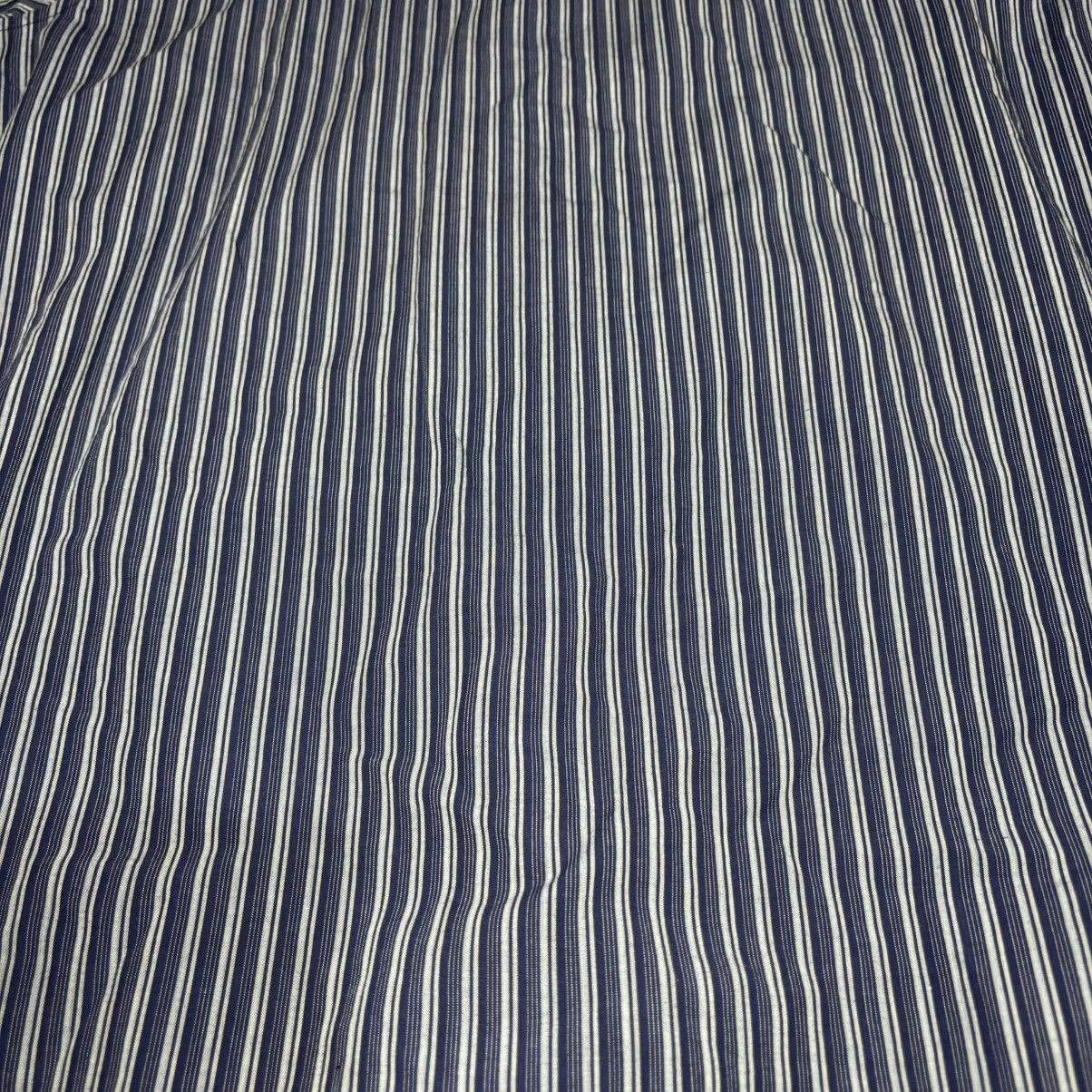 Anchor Blue Vintage Anchor Blue men’s stripped sz Large button up Y2K Size US L / EU 52-54 / 3 - 11 Thumbnail
