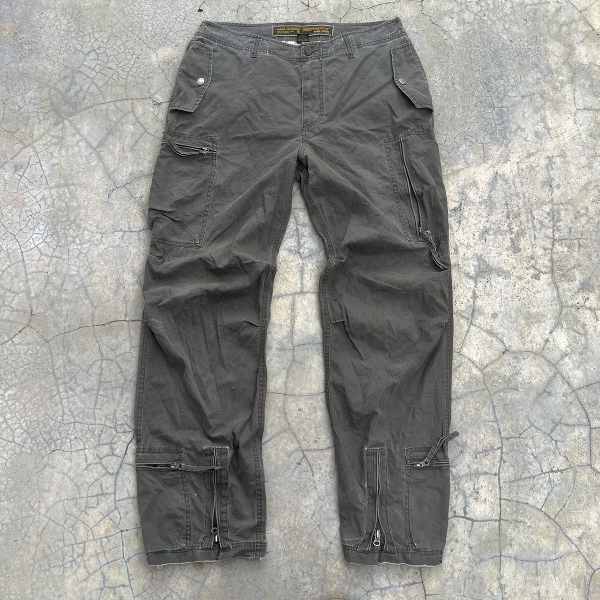 Japanese Brand Army Pants Design Cabane De Zucca Punk Size US 35 - 1 Thumbnail
