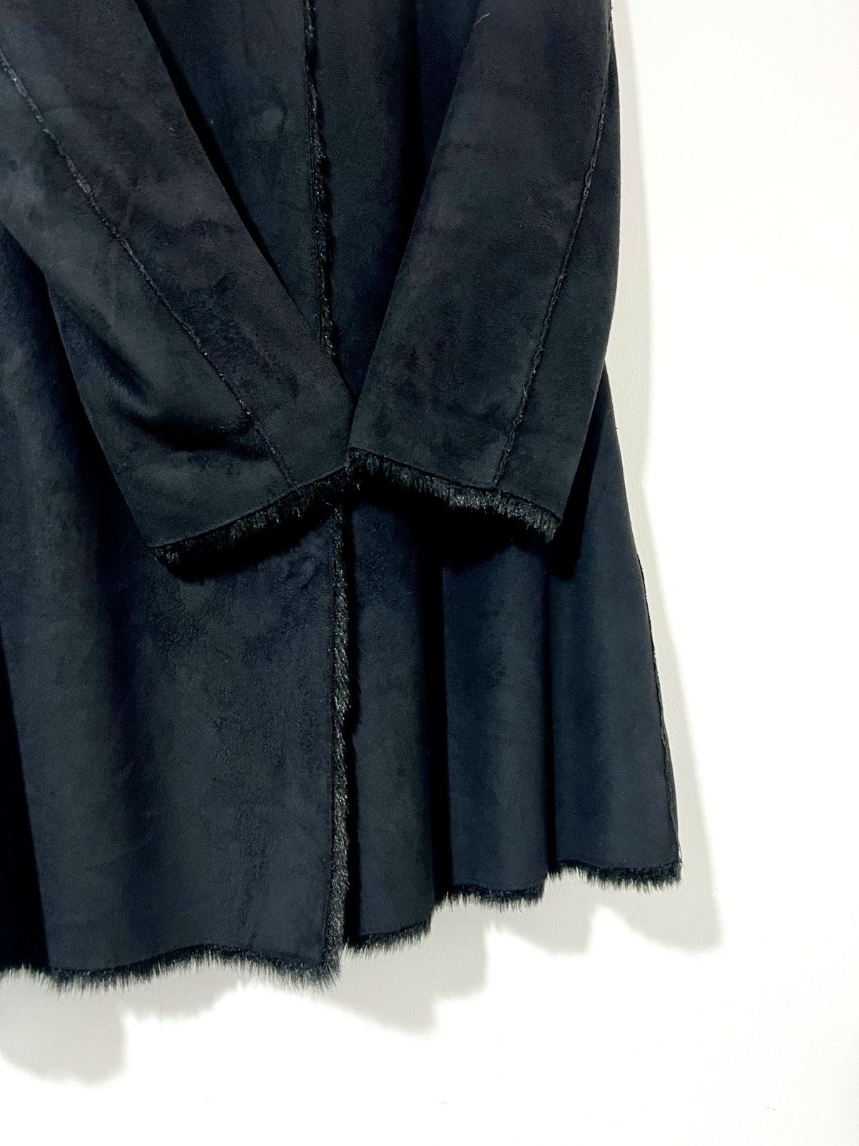 Armani Exchange Vintage Armani Jeans Fur Long Coat Size M / US 6-8 / IT 42-44 - 3 Thumbnail